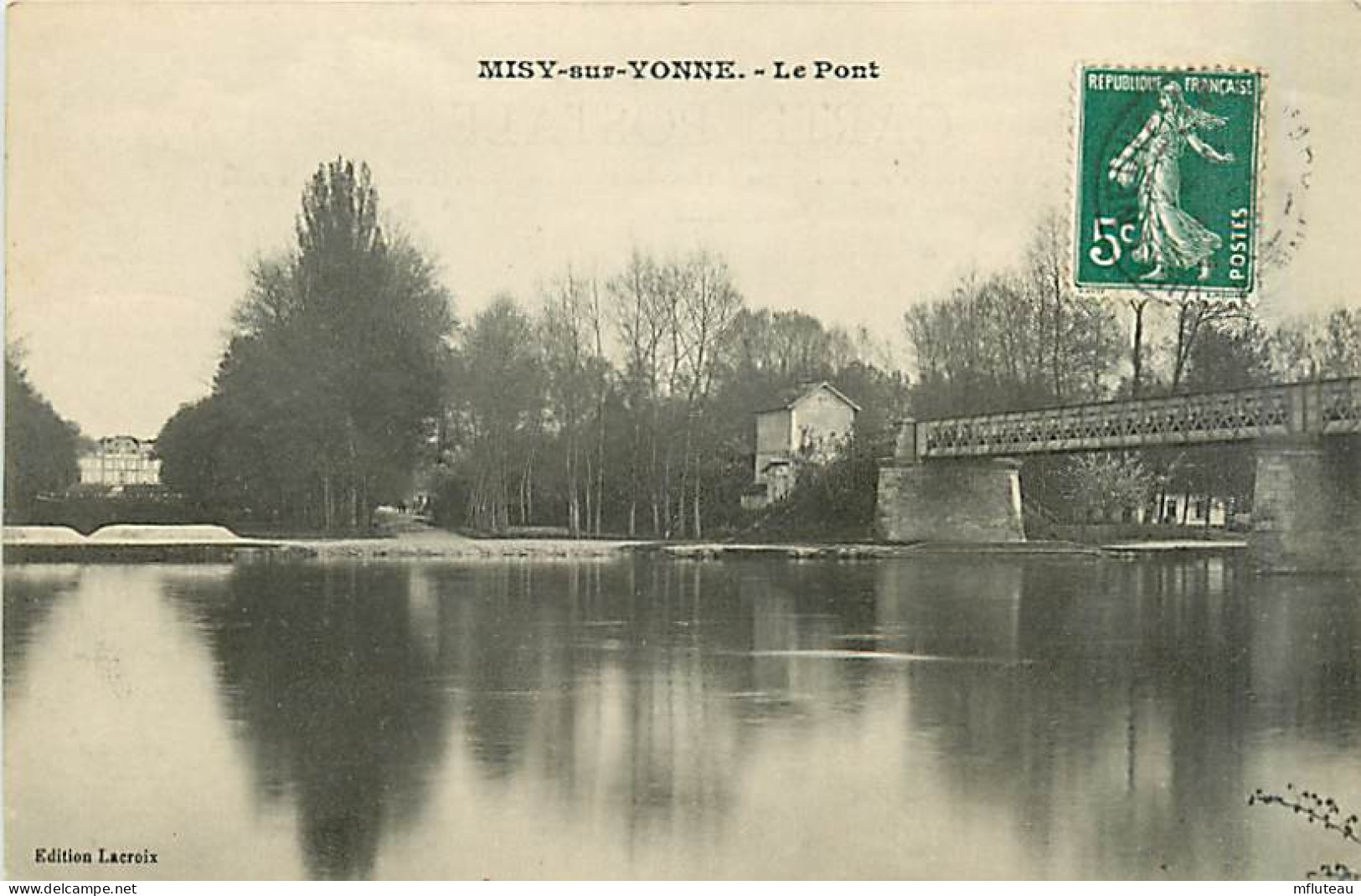 77* MISY SUR YONNE Le Pont      MA96,0633 - Autres & Non Classés