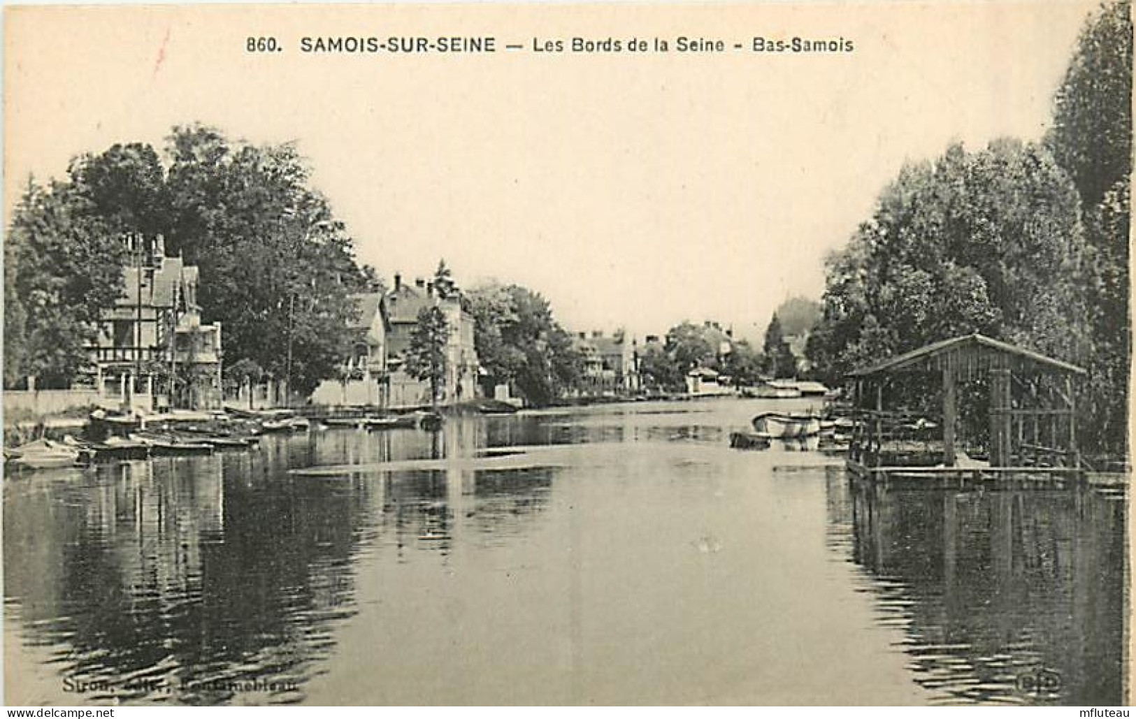77* SAMOIS SUR SEINE  La Seine        MA96,0622 - Samois