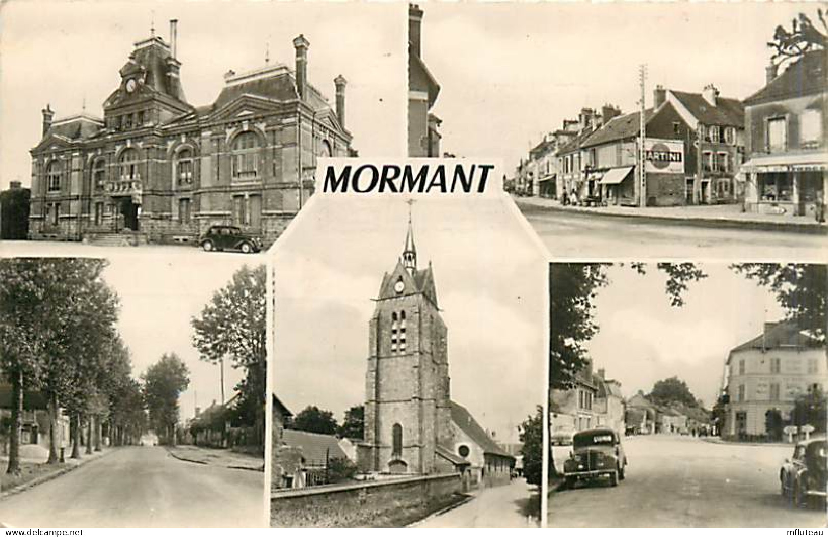 77* MORMANT  Multivues   CPSM (petit Format)       MA96,0608 - Mormant