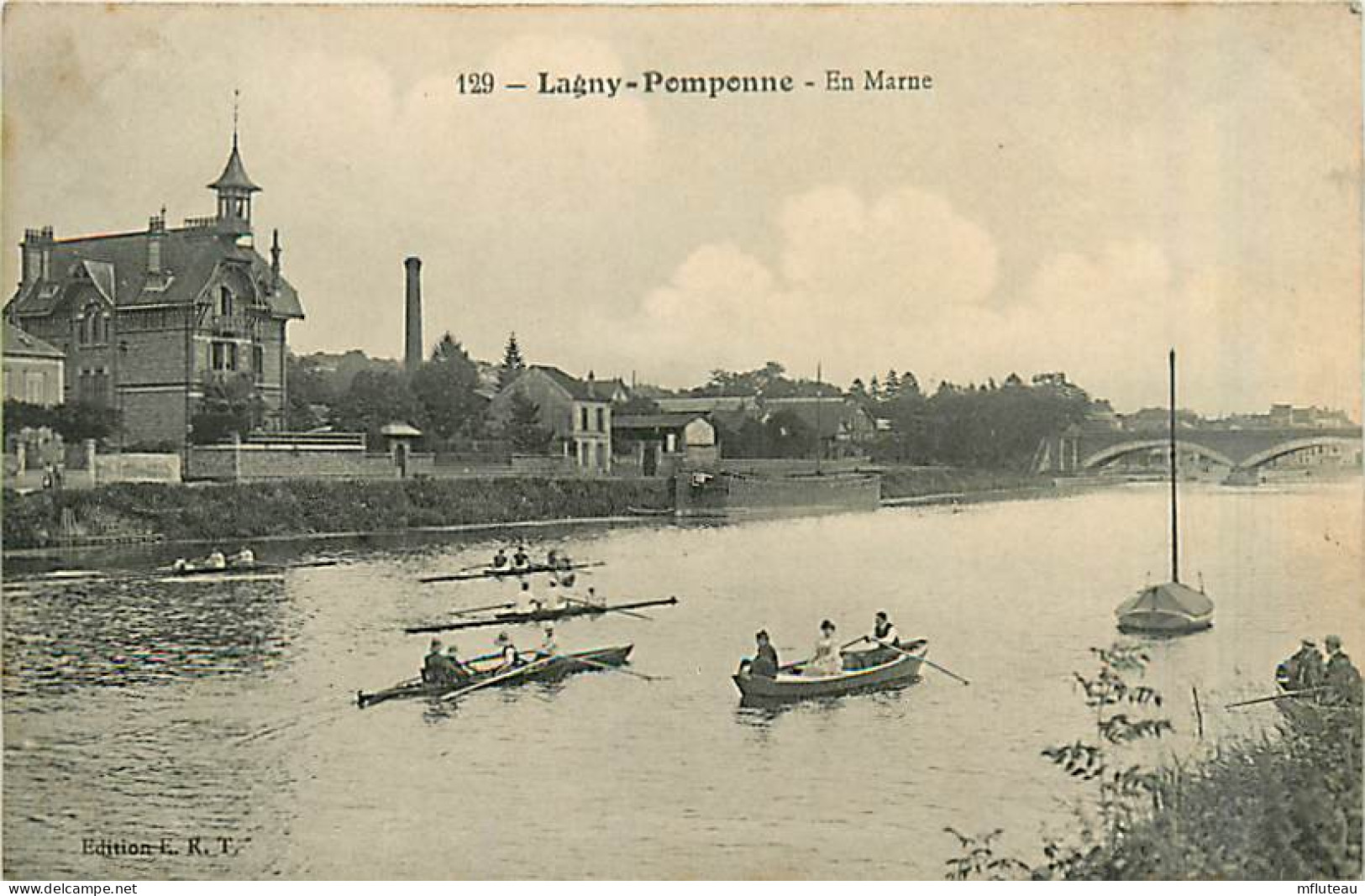 77* LAGNY POMPONNE  En Marne         MA96,0605 - Lagny Sur Marne