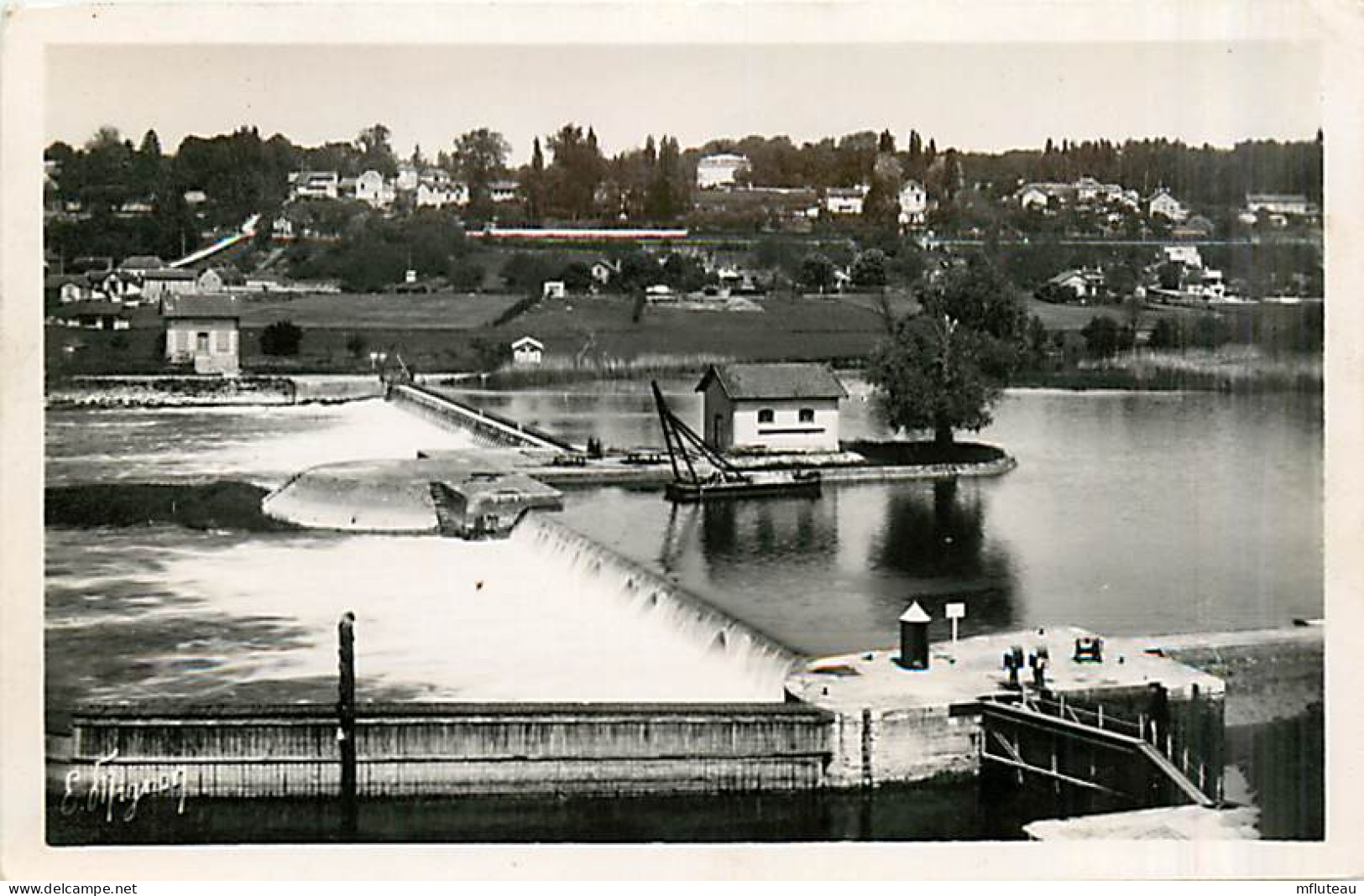 77* BOIS LE ROI  Barrage De La Vace  CPSM (petit Format)       MA96,0576 - Bois Le Roi