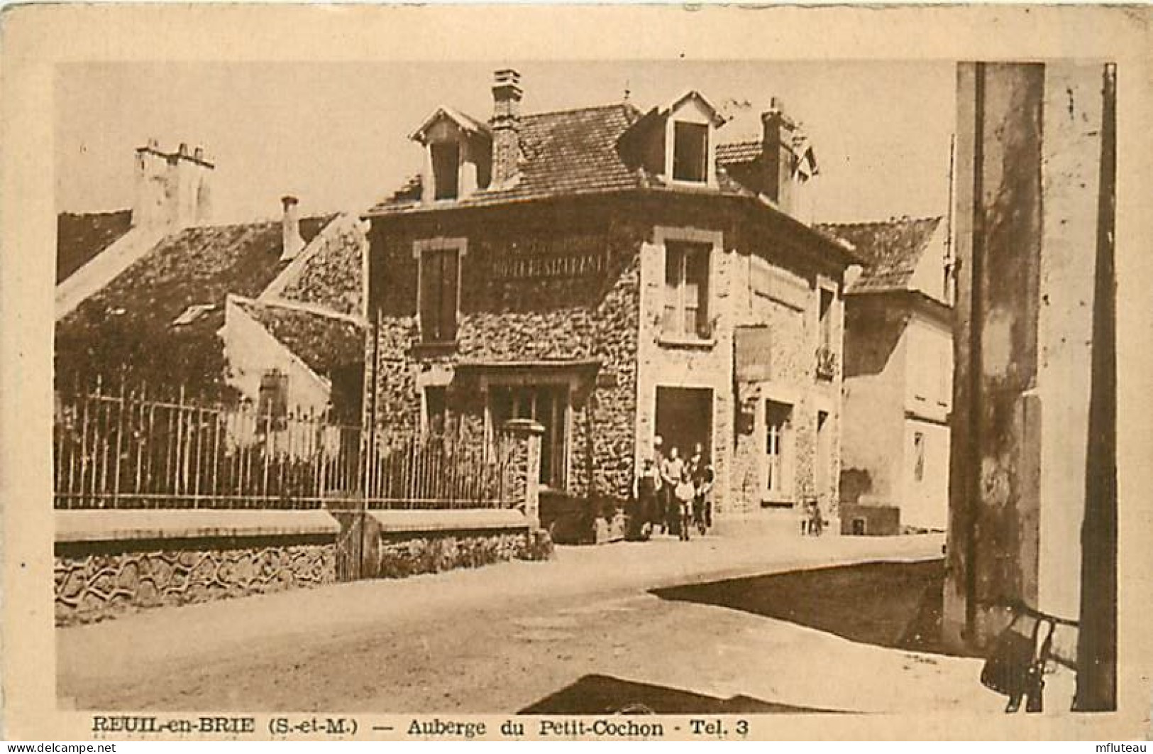 77* RUEIL EN BRIE  Auberge Du Petit Cochon       MA96,0569 - Autres & Non Classés