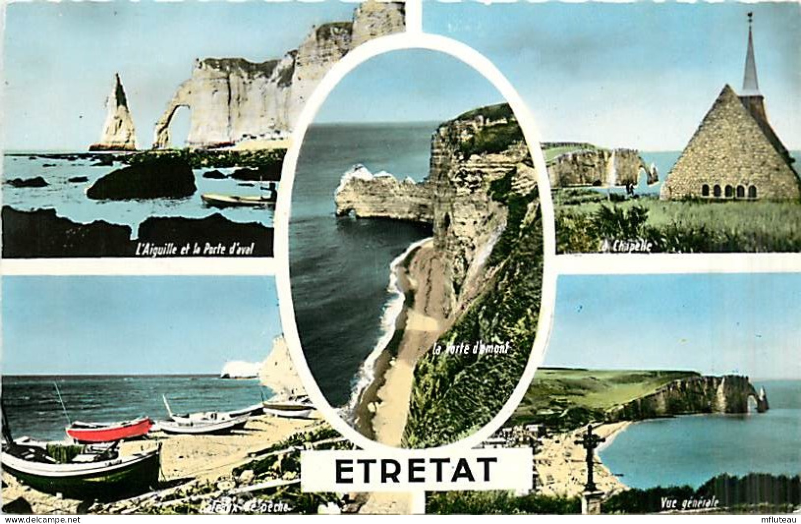 76* ETRETAT  Multivues  CPSM (petit Format)       MA96,0524 - Etretat