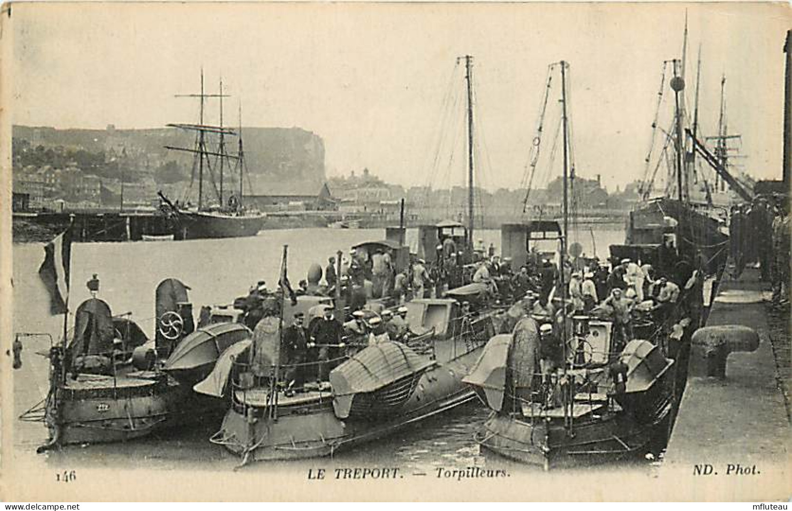 76* LE TREPORT  TORPILLEURS        MA96,0512 - Le Treport