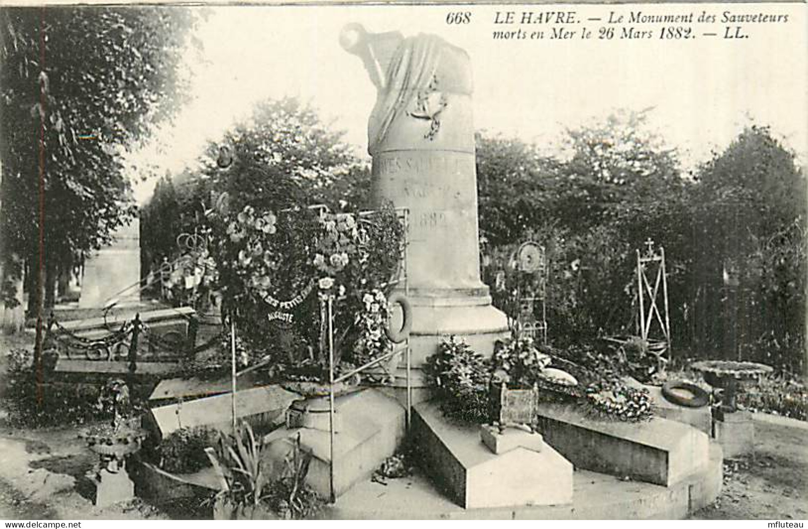 76* LE HAVRE  Monument Sauveteurs Morts En Mer        MA96,0497 - Ohne Zuordnung