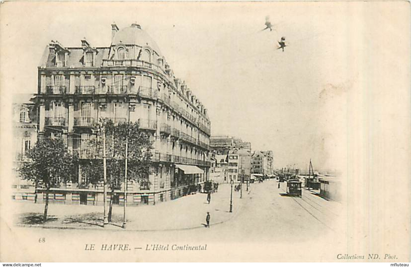 76* LE HAVRE  Hotel Continental   MA96,0499 - Unclassified