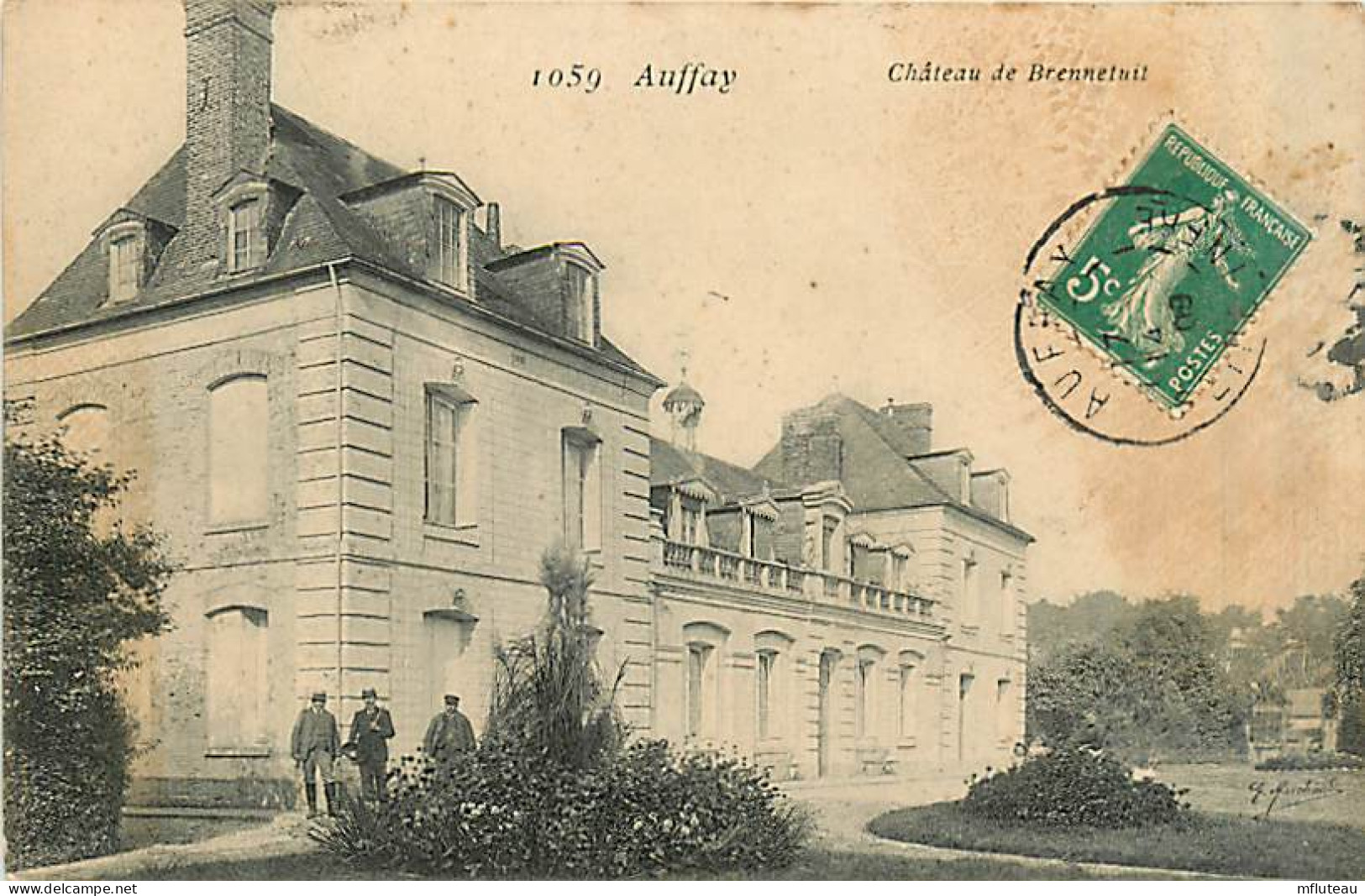 76* AUFFAY Chateau De  Brennetnit       MA96,0490 - Autres & Non Classés