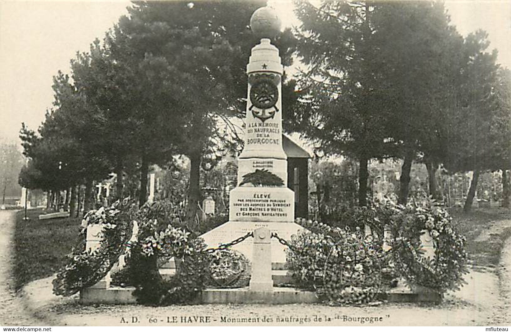 76* LE HAVRE  Monument Naufrages  De La « bourgogne »       MA96,0493 - Sin Clasificación