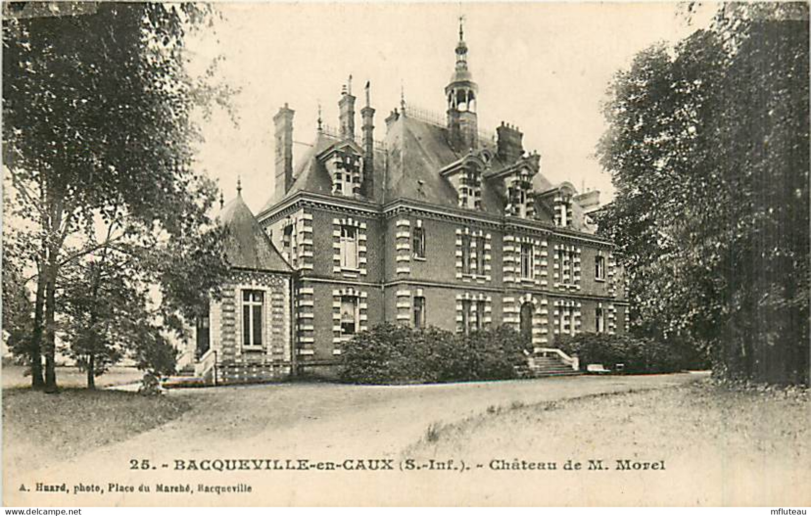 76* BACQUEVILLE EN CAUX  Chateau Morel        MA96,0486 - Other & Unclassified