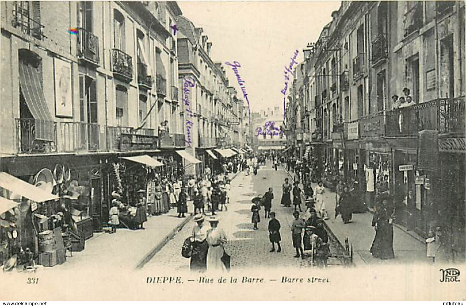 76* DIEPPE  Rue De La Barre     MA96,0395 - Dieppe