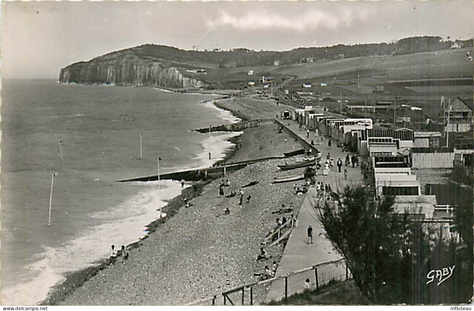 76* QUIBERVILLE  Plage  CPSM (petit Format)        MA96,0372 - Autres & Non Classés