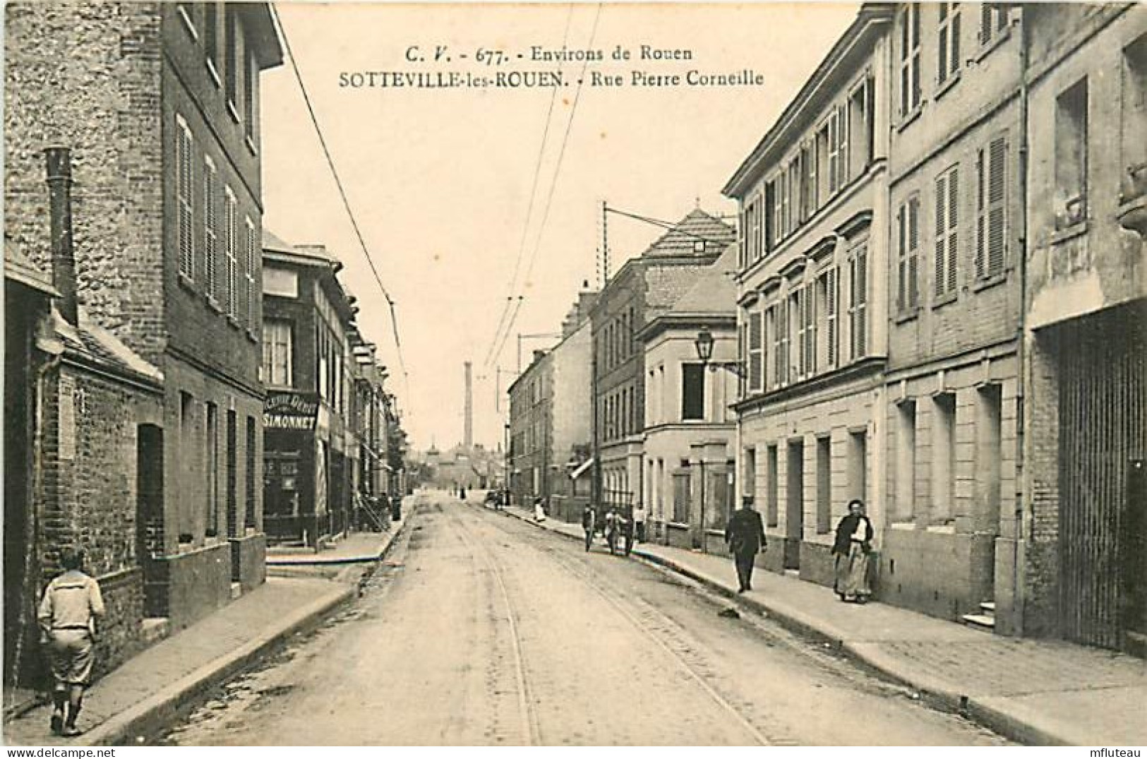 76* SOTTEVILLE LES ROUEN Rue Corneille       MA96,0373 - Sotteville Les Rouen
