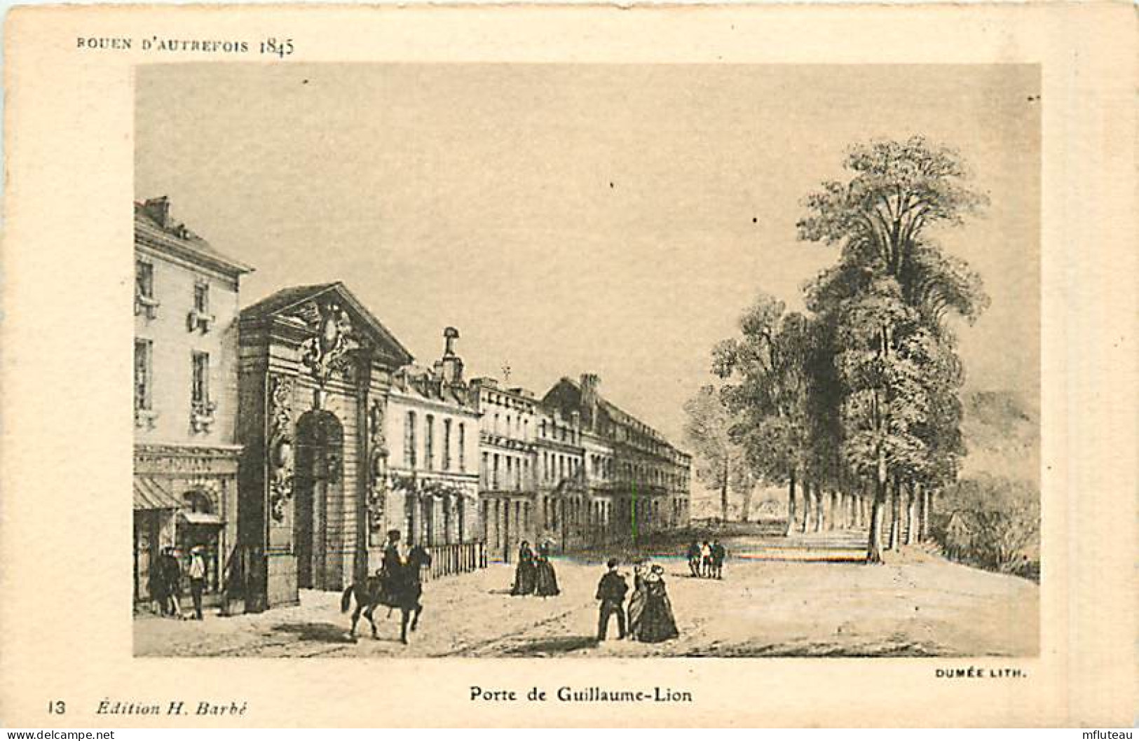 76* ROUEN  Porte De Guillaume-lion       MA96,0328 - Rouen