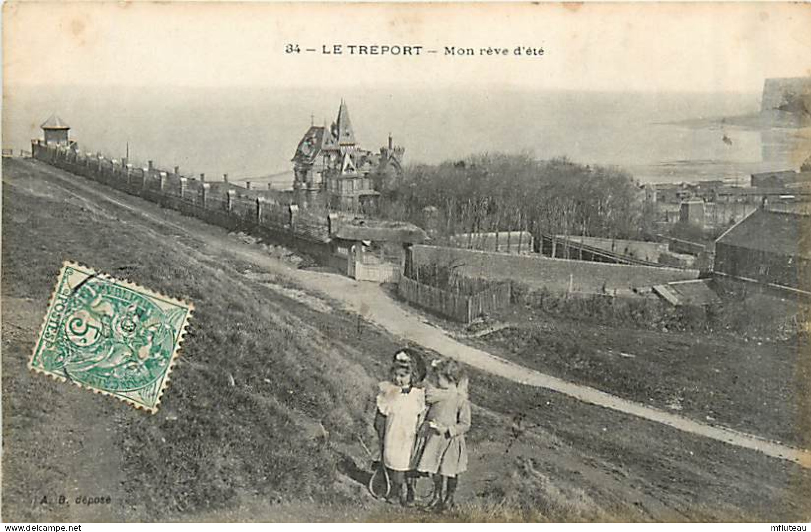 76* LE TREPORT Mon « reve D Ete »       MA96,0327 - Le Treport