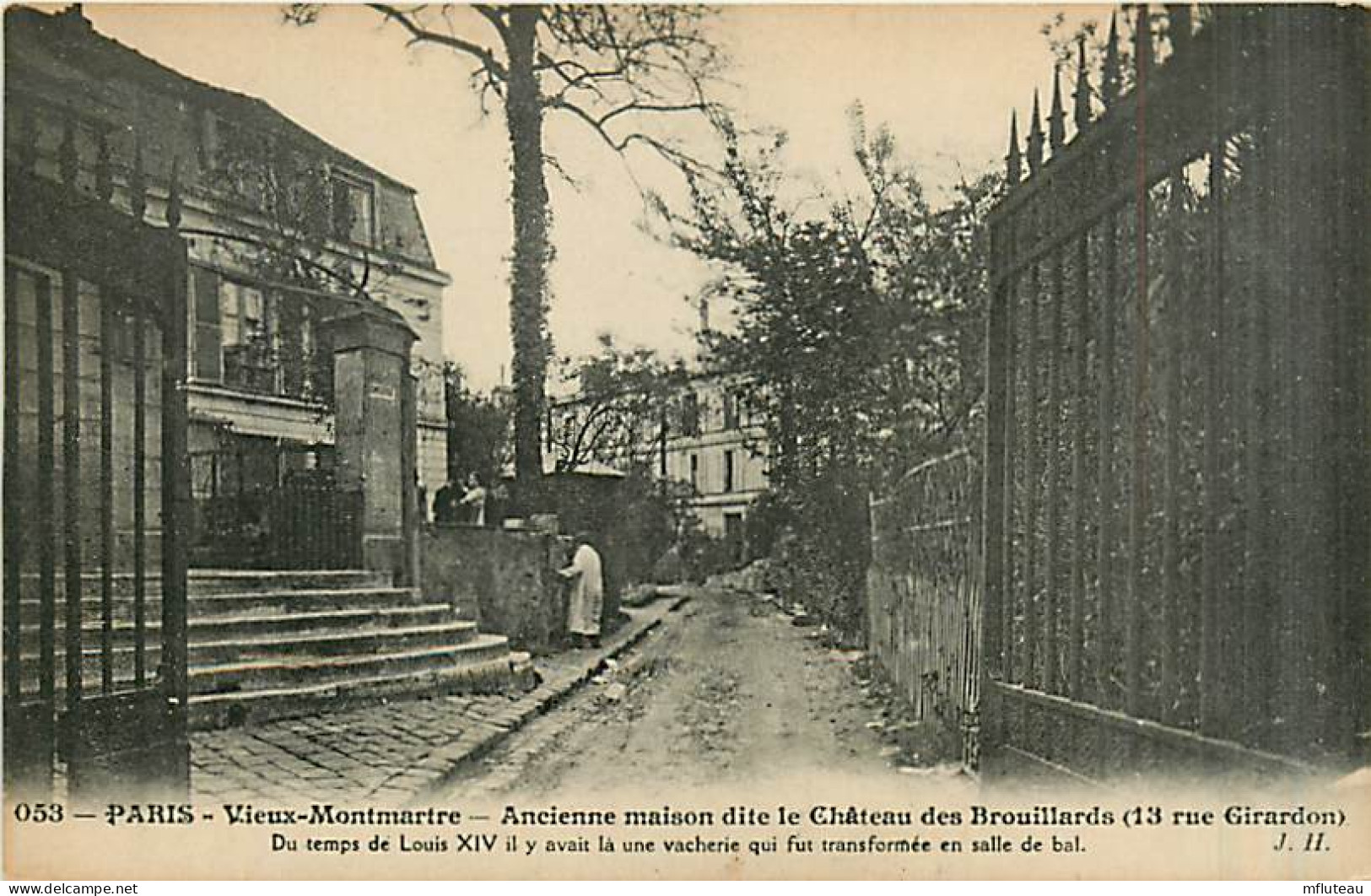 75* PARIS  Montmartre    Chateau Des Brouillards      MA96,0285 - Other & Unclassified