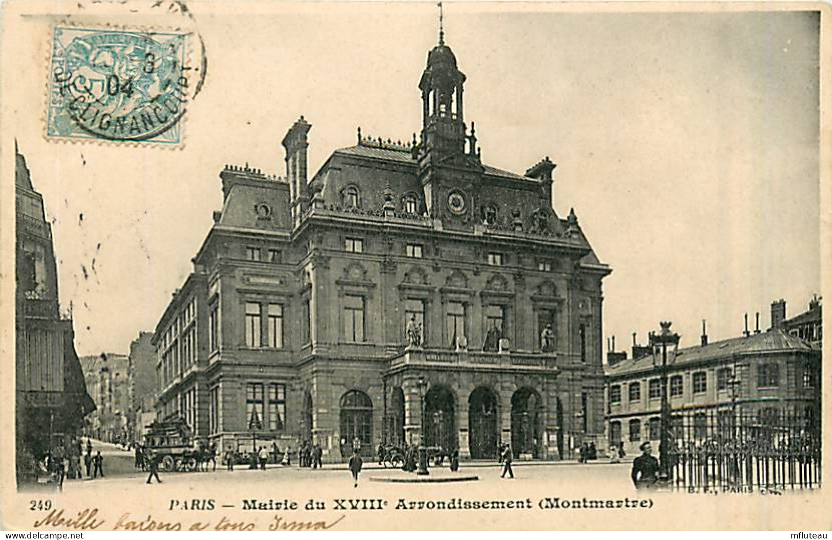 75* PARIS  Montmartre    Mairie XVIIIe  MA96,0281 - Altri & Non Classificati