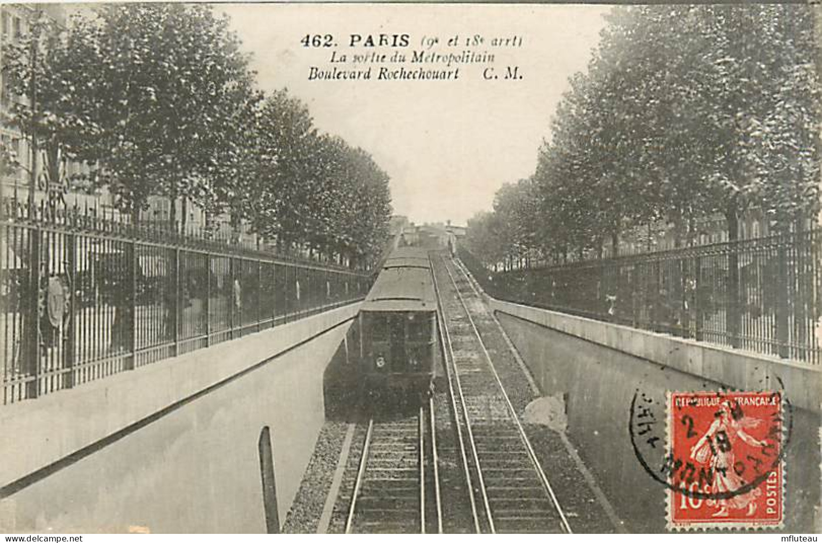 75* PARIS Metro Bd Rochechouart        MA96,0272 - Altri & Non Classificati