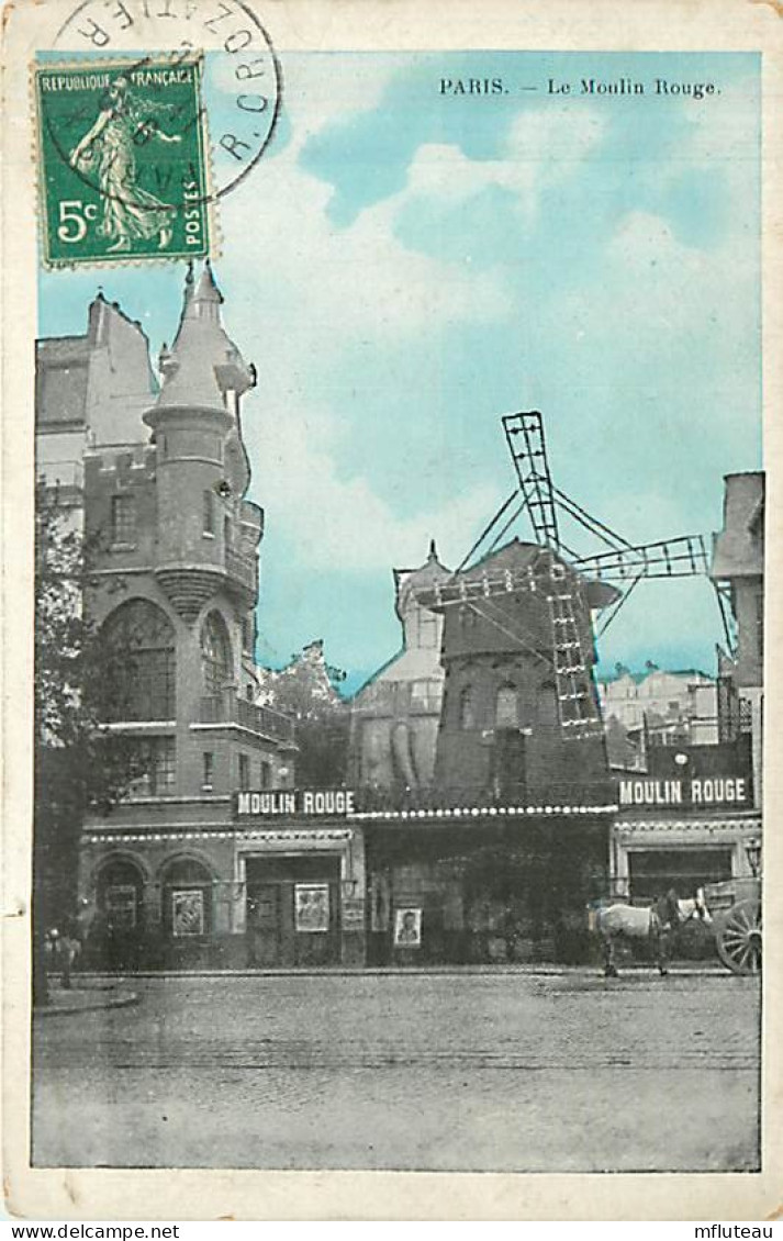 75* PARIS  Montmartre   Moulin Rouge MA96,0268 - Altri & Non Classificati