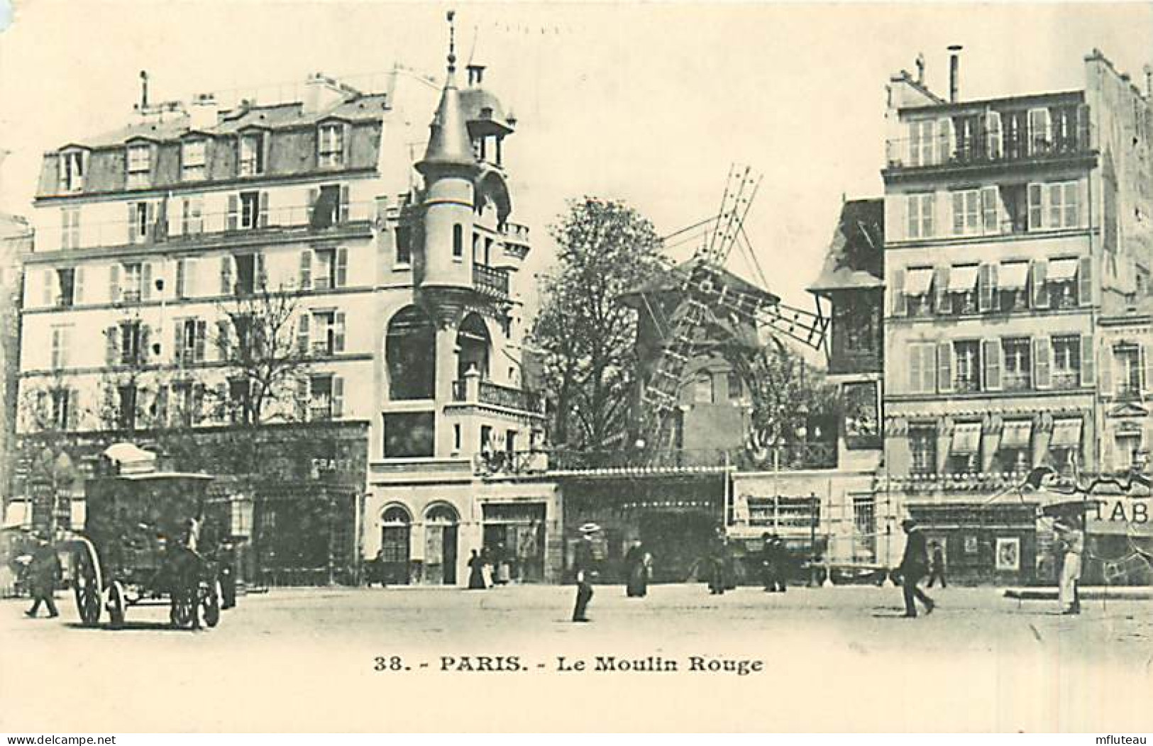 75* PARIS Montmartre   Le Moulin Rouge  MA96,0260 - Altri & Non Classificati