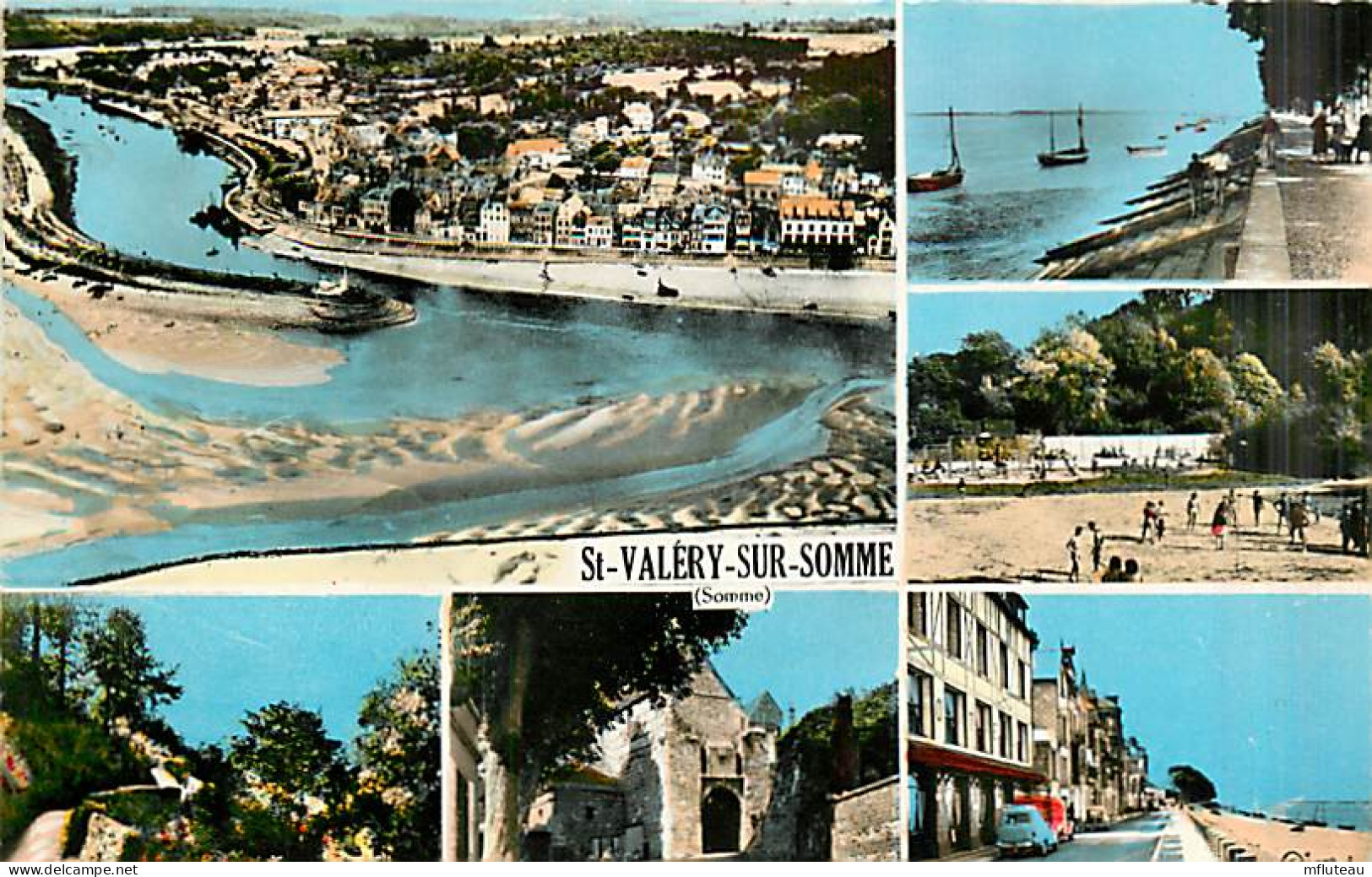 80* ST VALERY SUR SOMME Multivues  (CPSM Petit Format)           MA97,0242 - Saint Valery Sur Somme