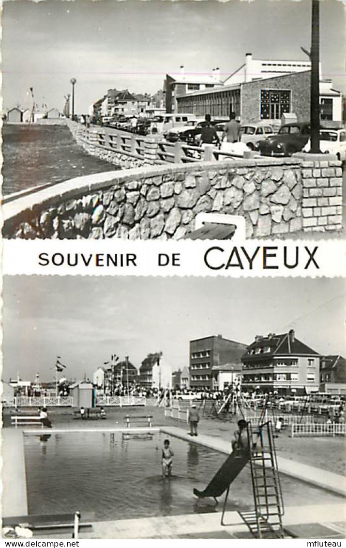 80* CAYEUX 2 Vues        (CPSM Petit Format)            MA97,0239 - Cayeux Sur Mer