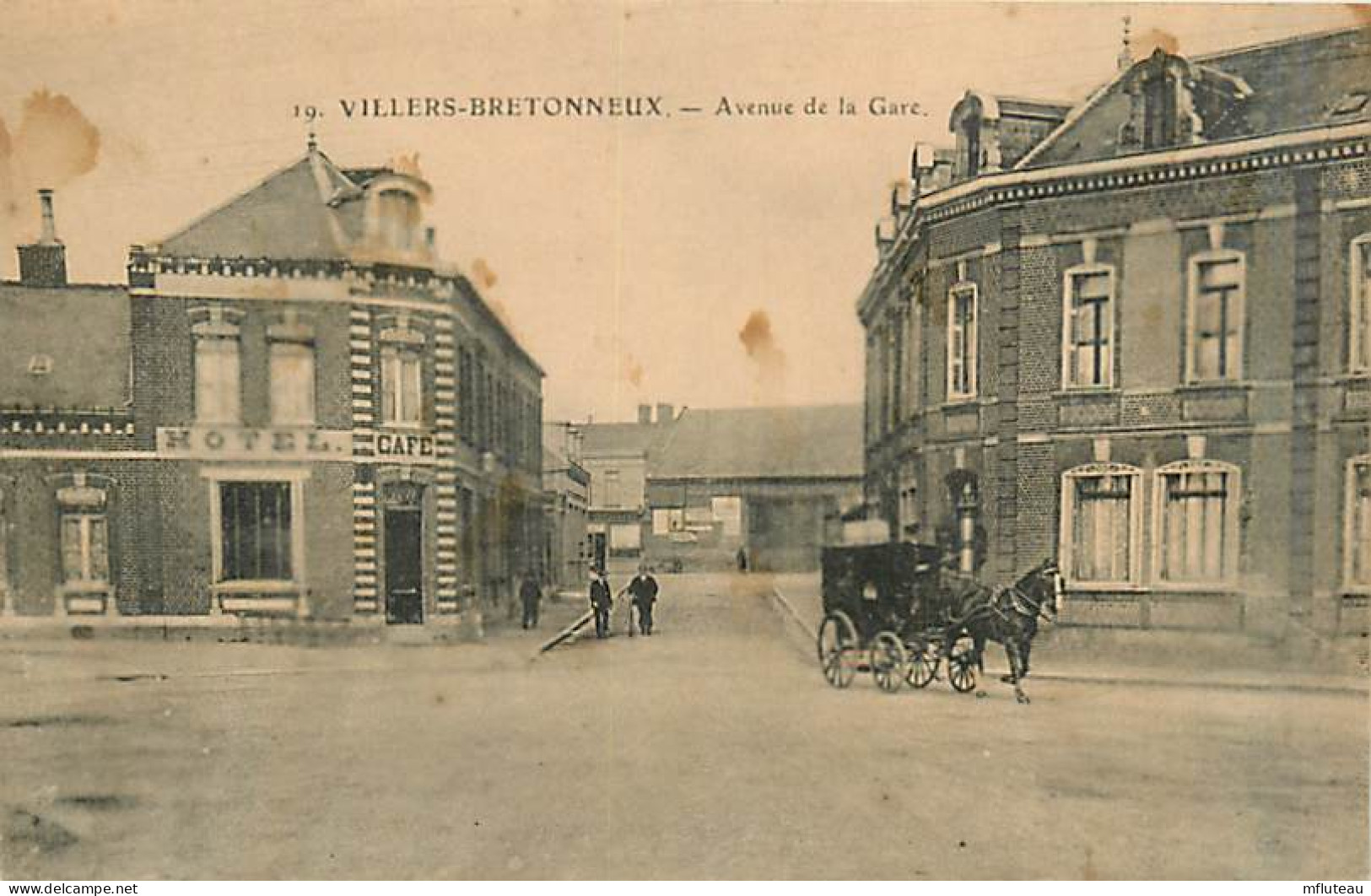 80* VILLERS BRETONNEUX  Av De La Gare                     MA97,0222 - Vignacourt