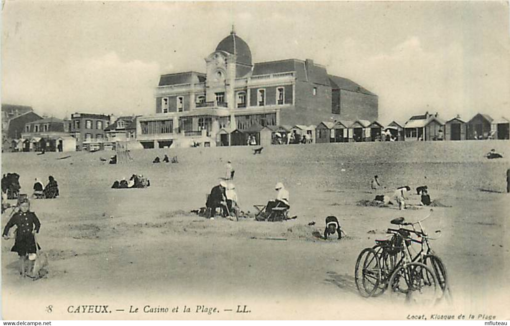 80* CAYEUX SUR MER  Casino  Plage                     MA97,0211 - Cayeux Sur Mer