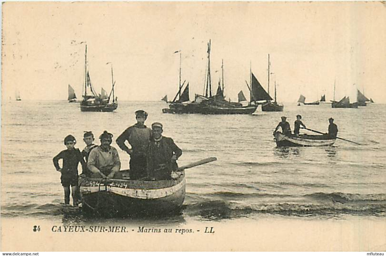 80* CAYEUX SUR MER Marins Au Repos                     MA97,0180 - Cayeux Sur Mer