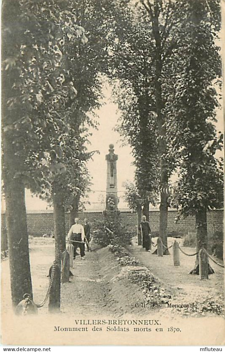 80* VILLERS BRETONNEUX  Monument 1870               MA97,0172 - Vignacourt