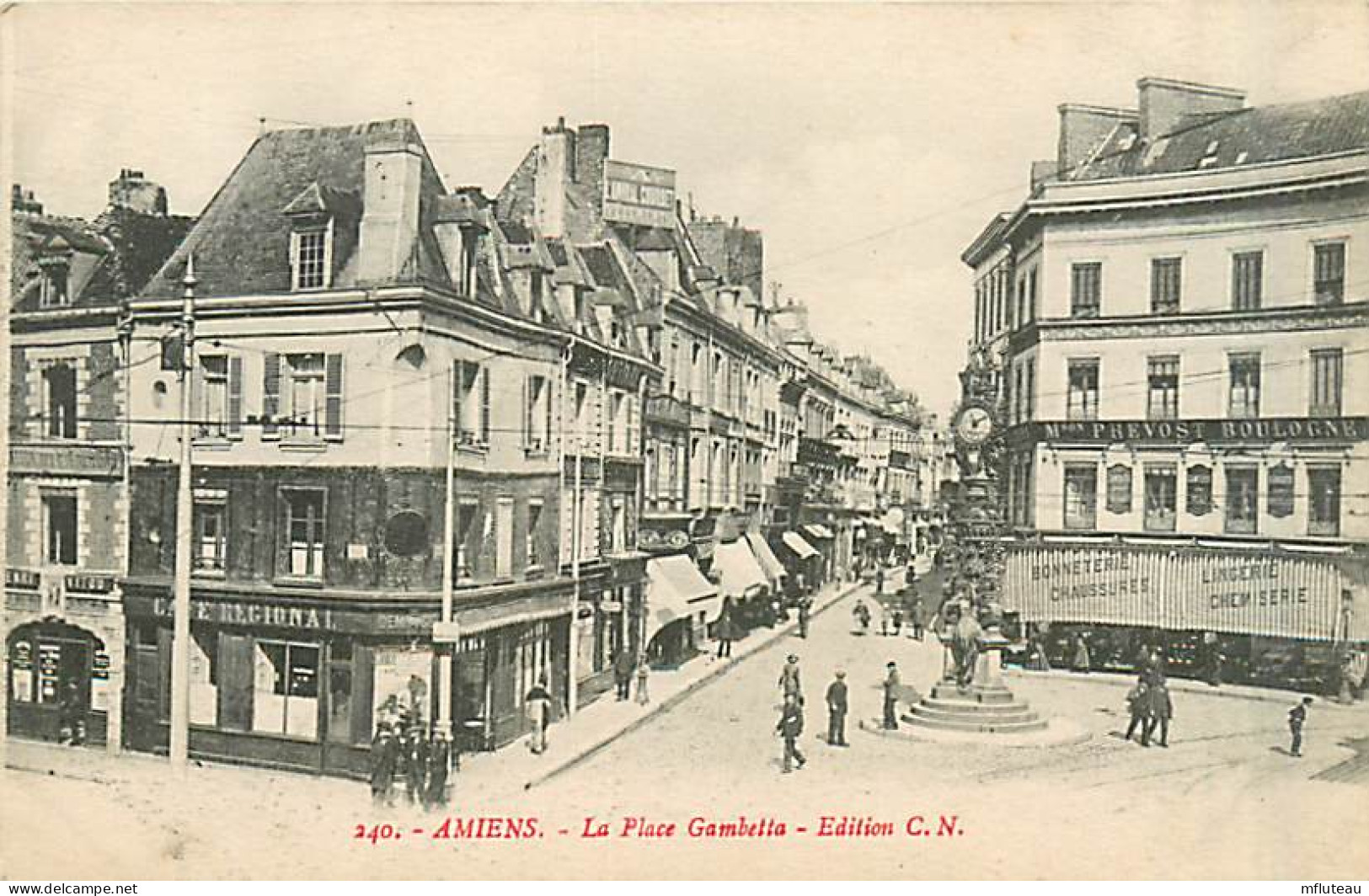 80* AMIENS  Place Gambetta                    MA97,0124 - Amiens