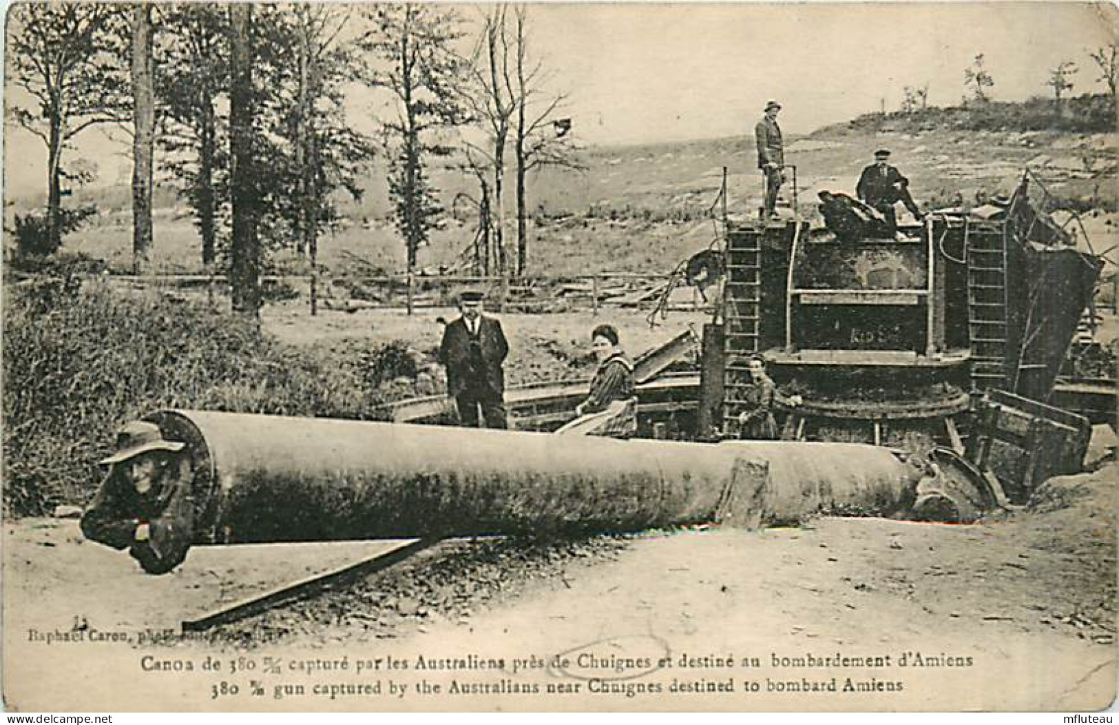 80* SOMME Canon 380 Mm                    MA97,0063 - Weltkrieg 1914-18