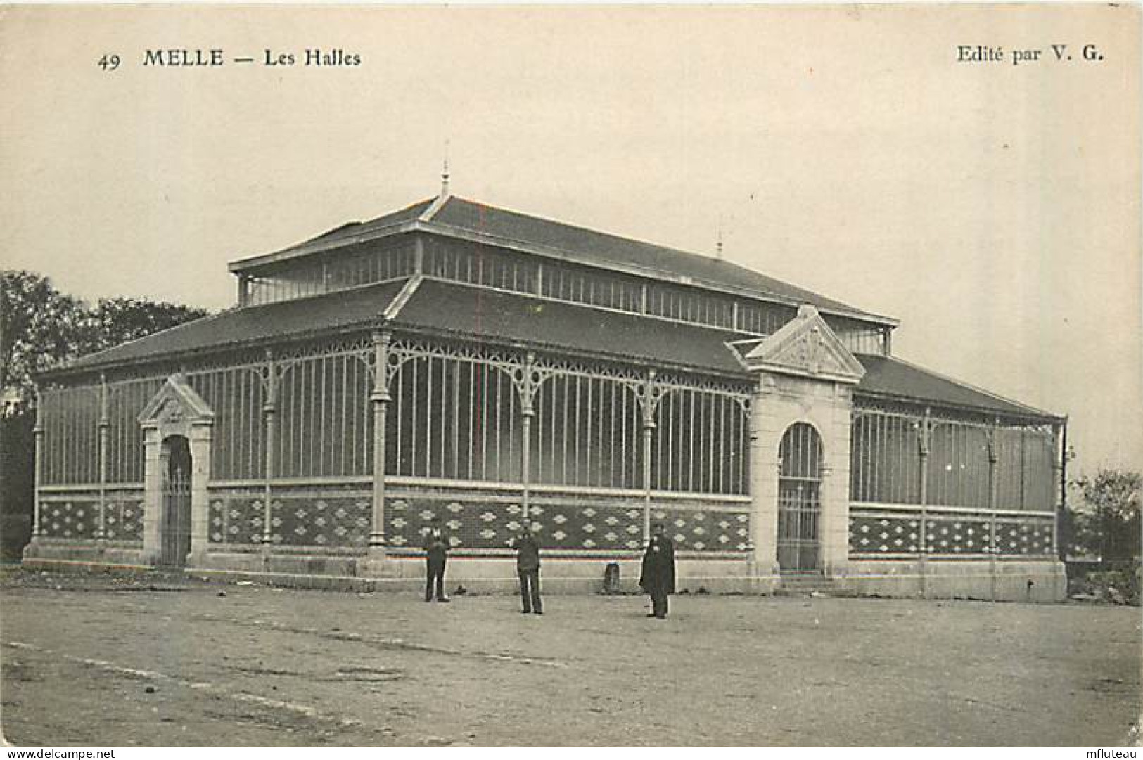 79* MELLE  Les Halles        MA96,1186 - Melle