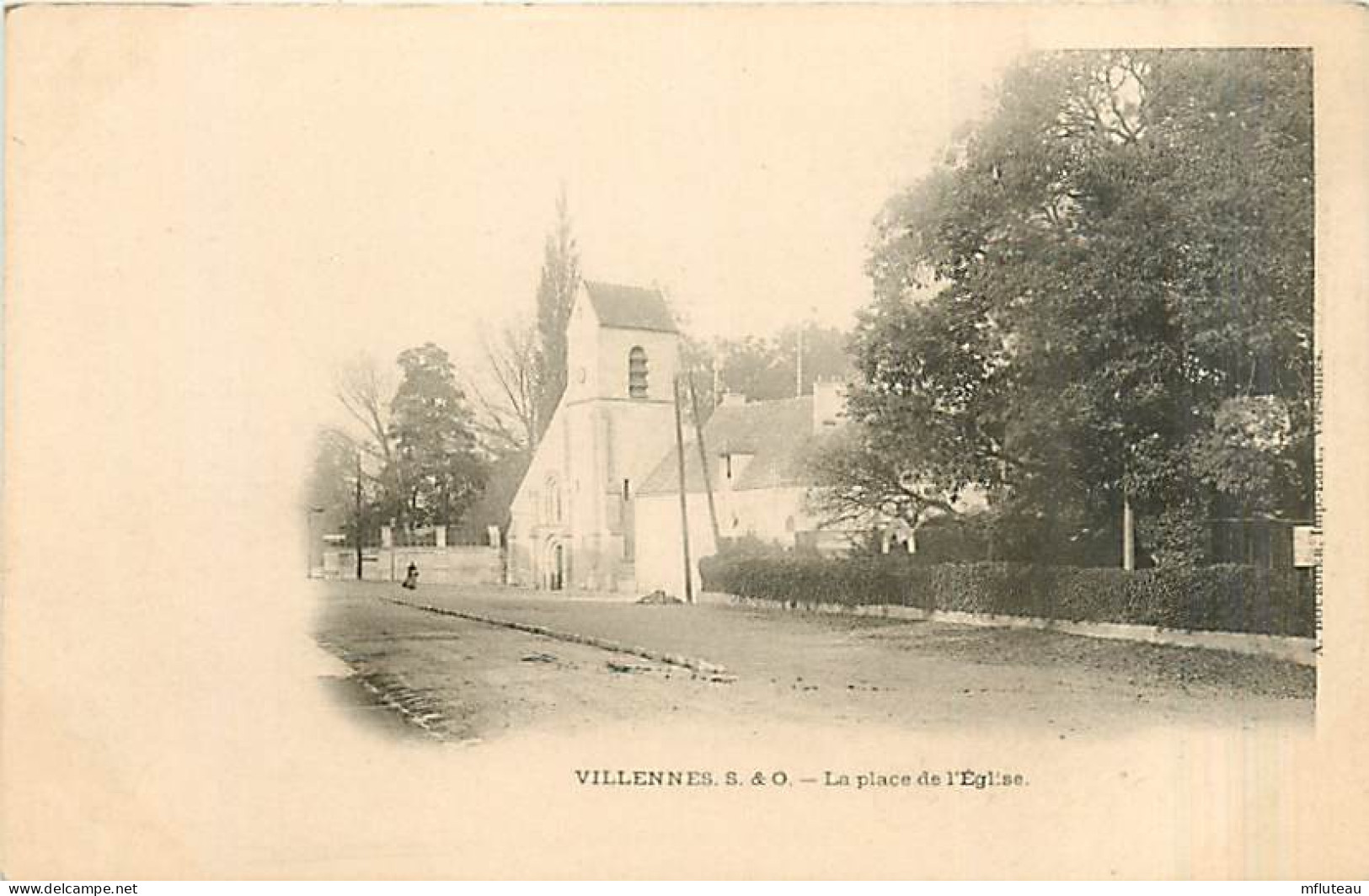 78* VILLENNES  Place Eglise        MA96,1117 - Villennes-sur-Seine