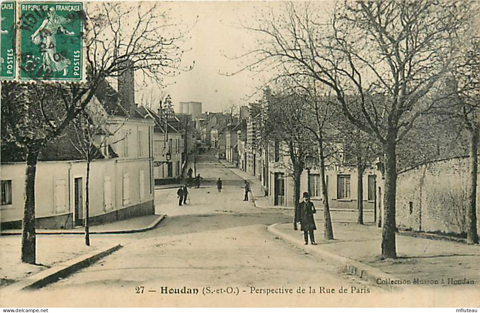 78* HOUDAN  Rue De Paris    MA96,1073 - Houdan