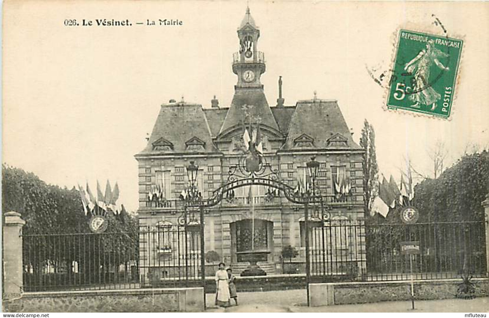 78* LE VESINET  Mairie  MA96,1017 - Le Vésinet