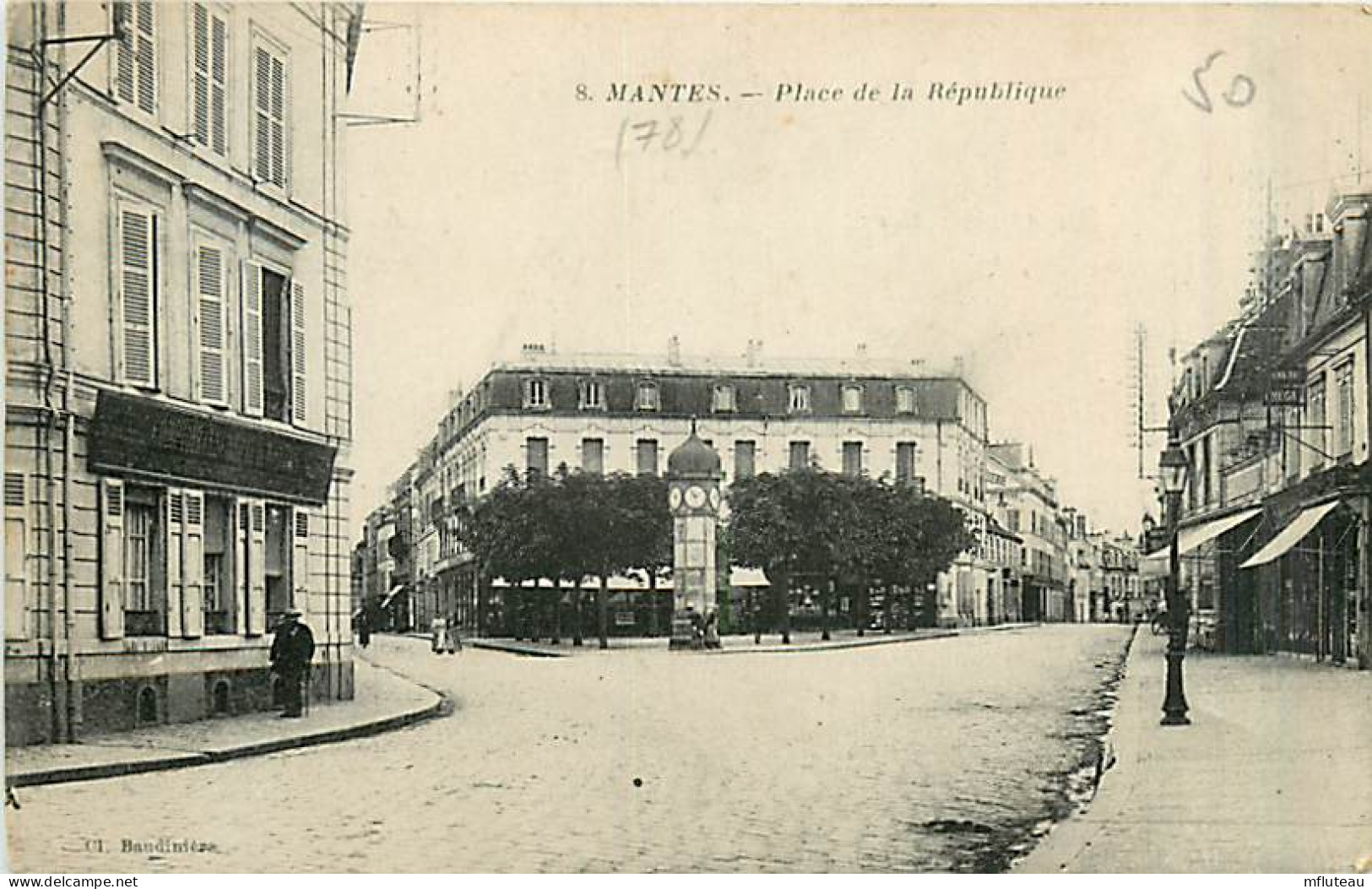 78* MANTES Place Republique         MA96,0985 - Mantes La Ville