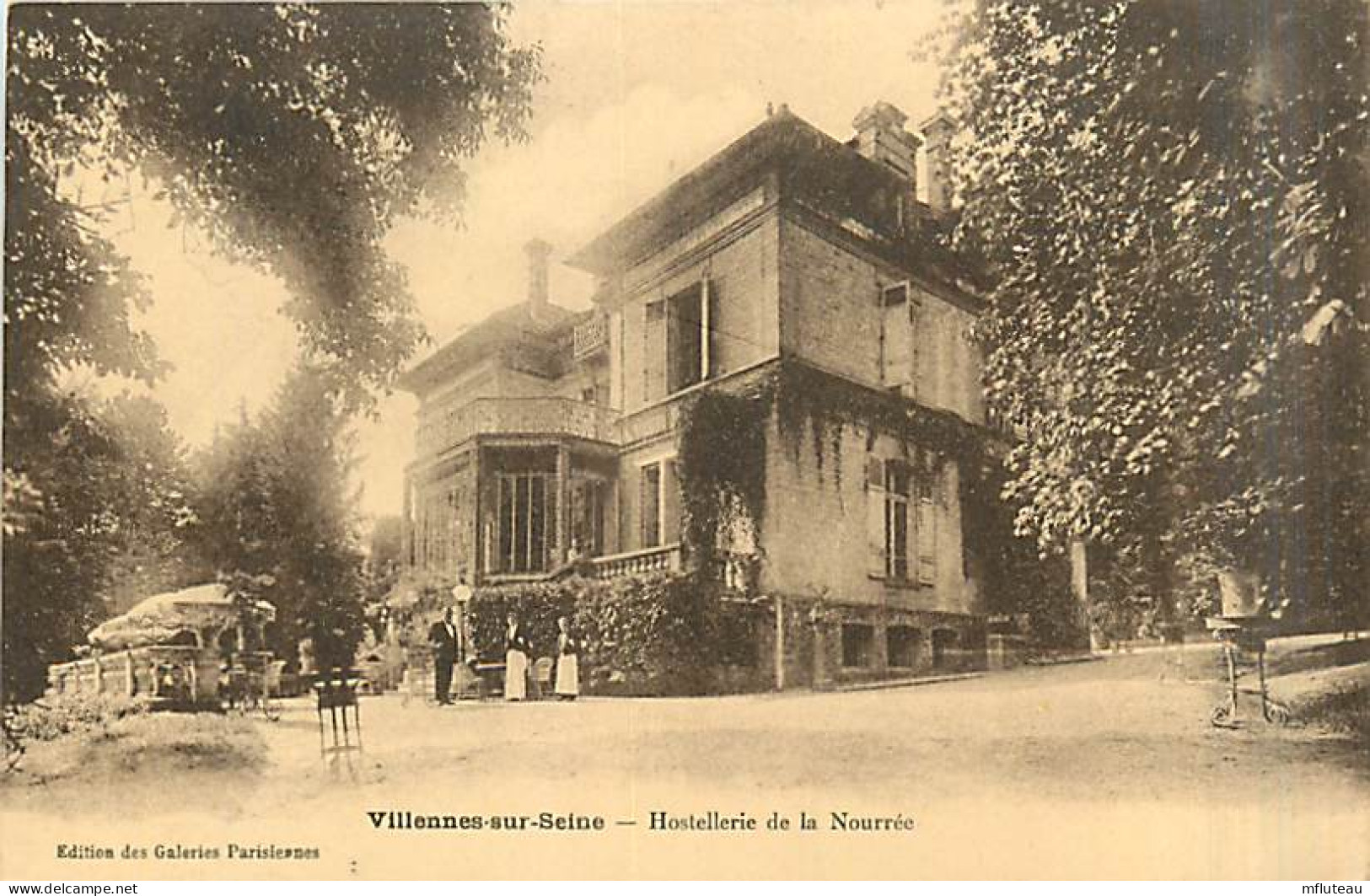 78* VILLENNES SUR SEINE  Hostellerie De La Nourree       MA96,0966 - Villennes-sur-Seine