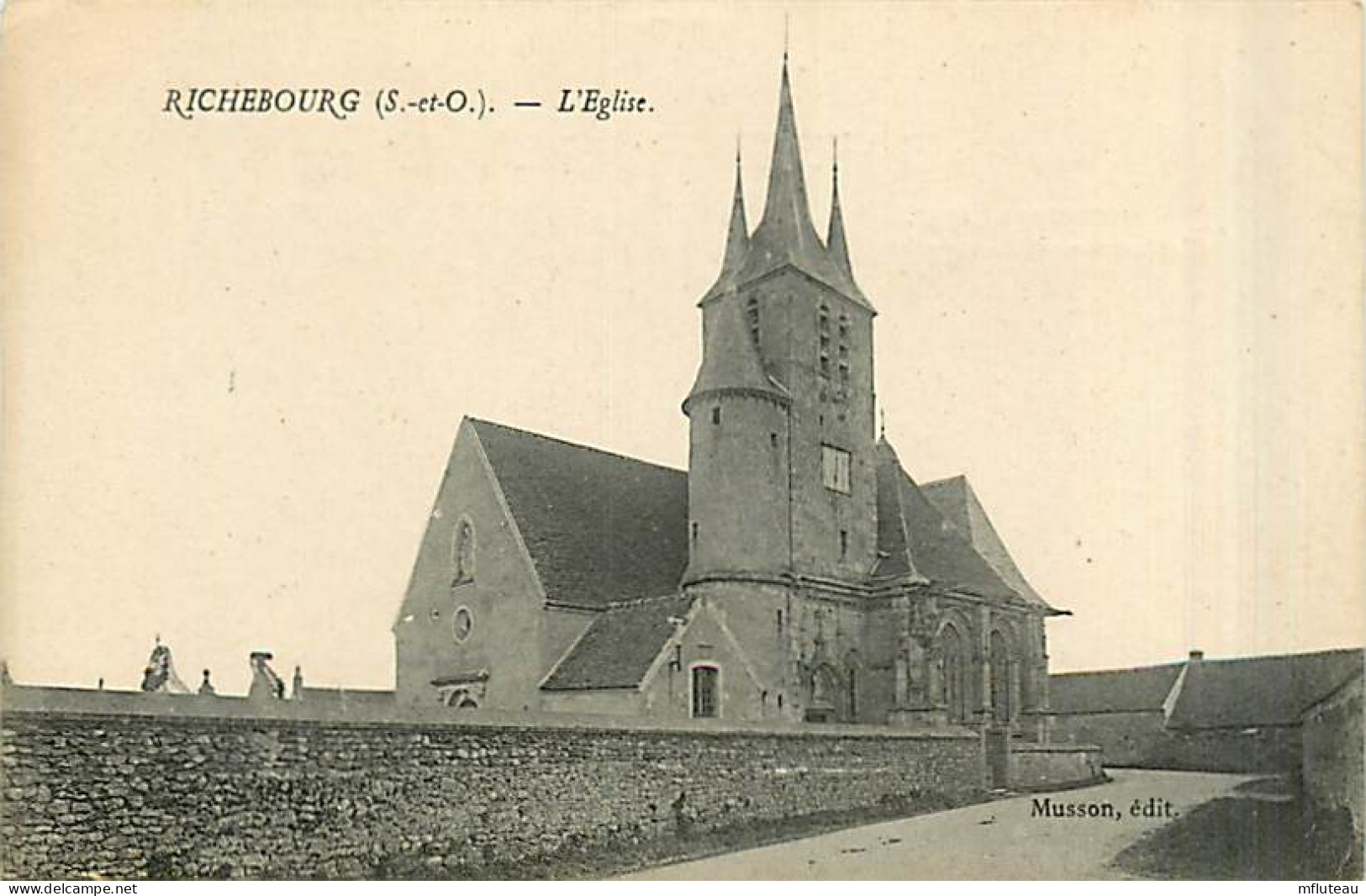 78* RICHEBOURG  Eglise       MA96,0935 - Andere & Zonder Classificatie