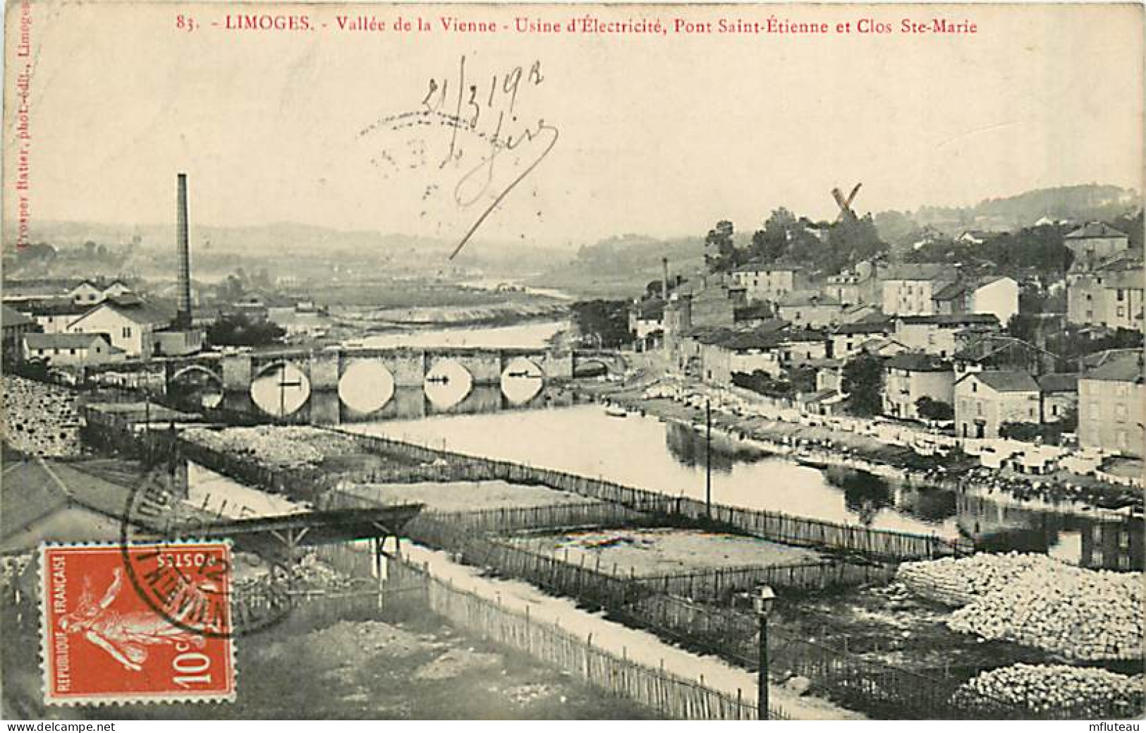 87* LIMOGES  Usine Electricite        MA97,0906 - Limoges