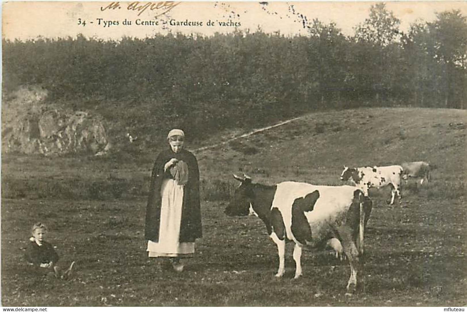 87* VIENNE Gardeuse De Vaches         MA97,0900 - Bauern