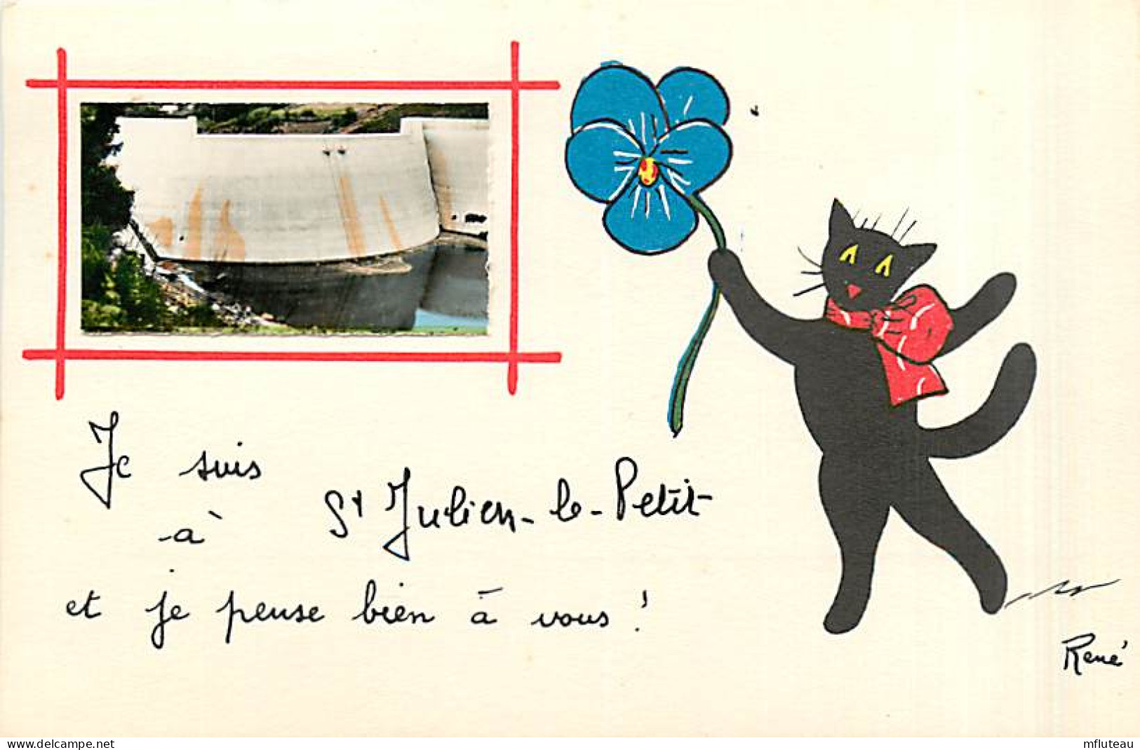 87* ST JULIEN LE PETIT   Bise (illustree Rene)        MA97,0885 - Andere & Zonder Classificatie