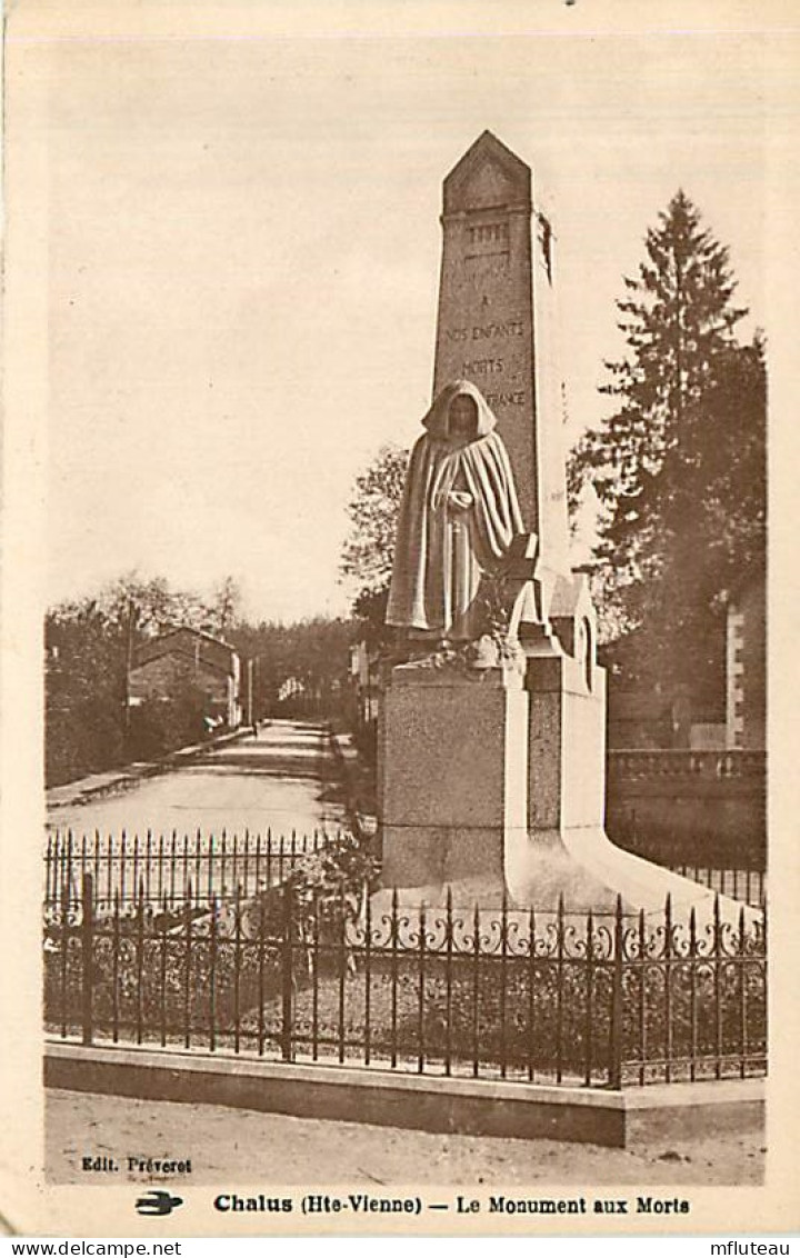 87* CHALUS  Monument Aux Morts         MA97,0872 - Chalus