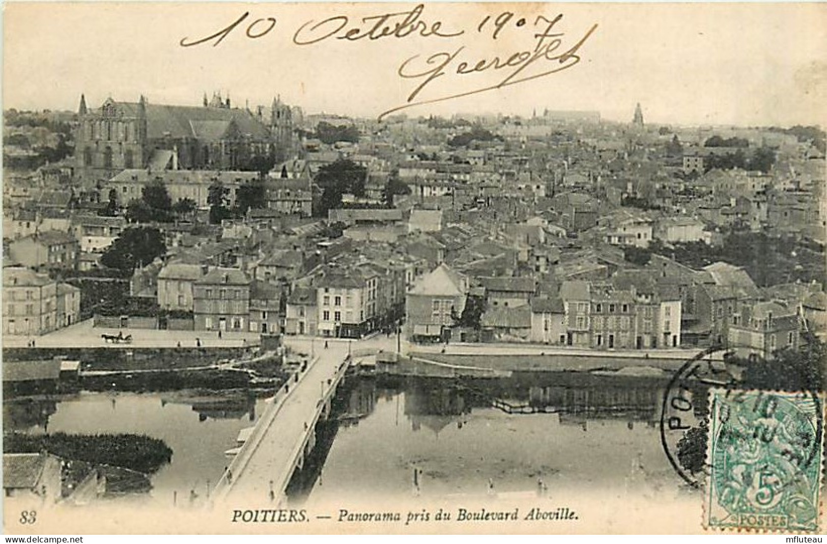 86* POITIERS Panorama         MA97,0860 - Poitiers