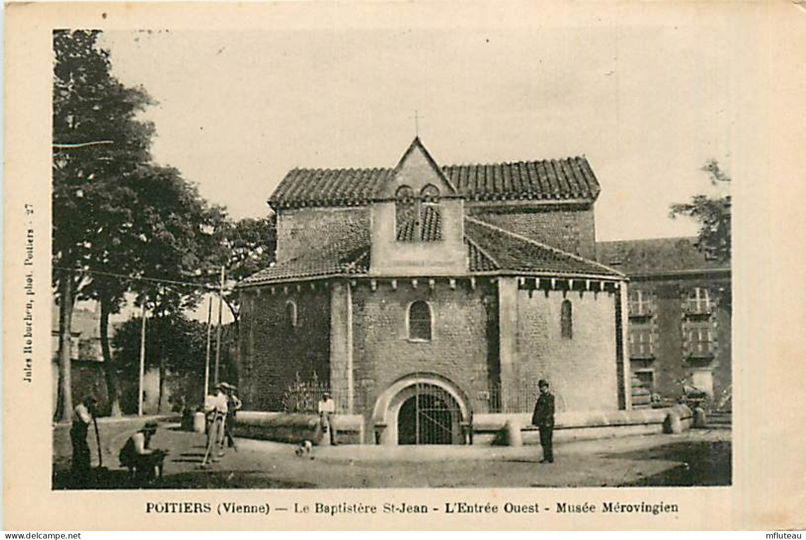 86* POITIERS   Baptistere St Jean      MA97,0832 - Poitiers