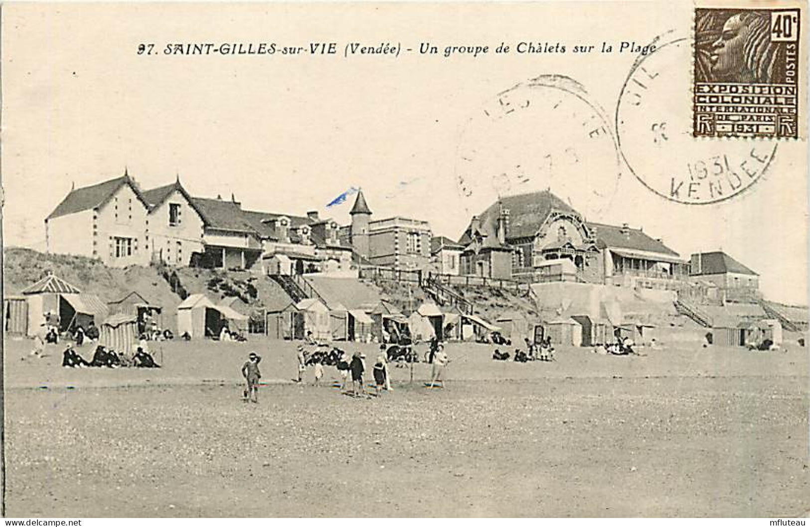 85* ST GILLES SUR VIE  Chalets                     MA97,0738 - Saint Gilles Croix De Vie