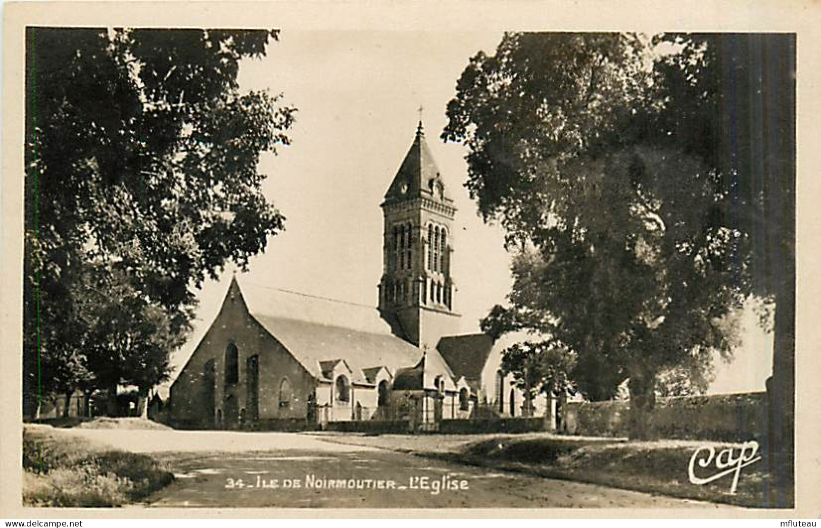 85* NOIRMOUTIER Eglise                     MA97,0733 - Noirmoutier