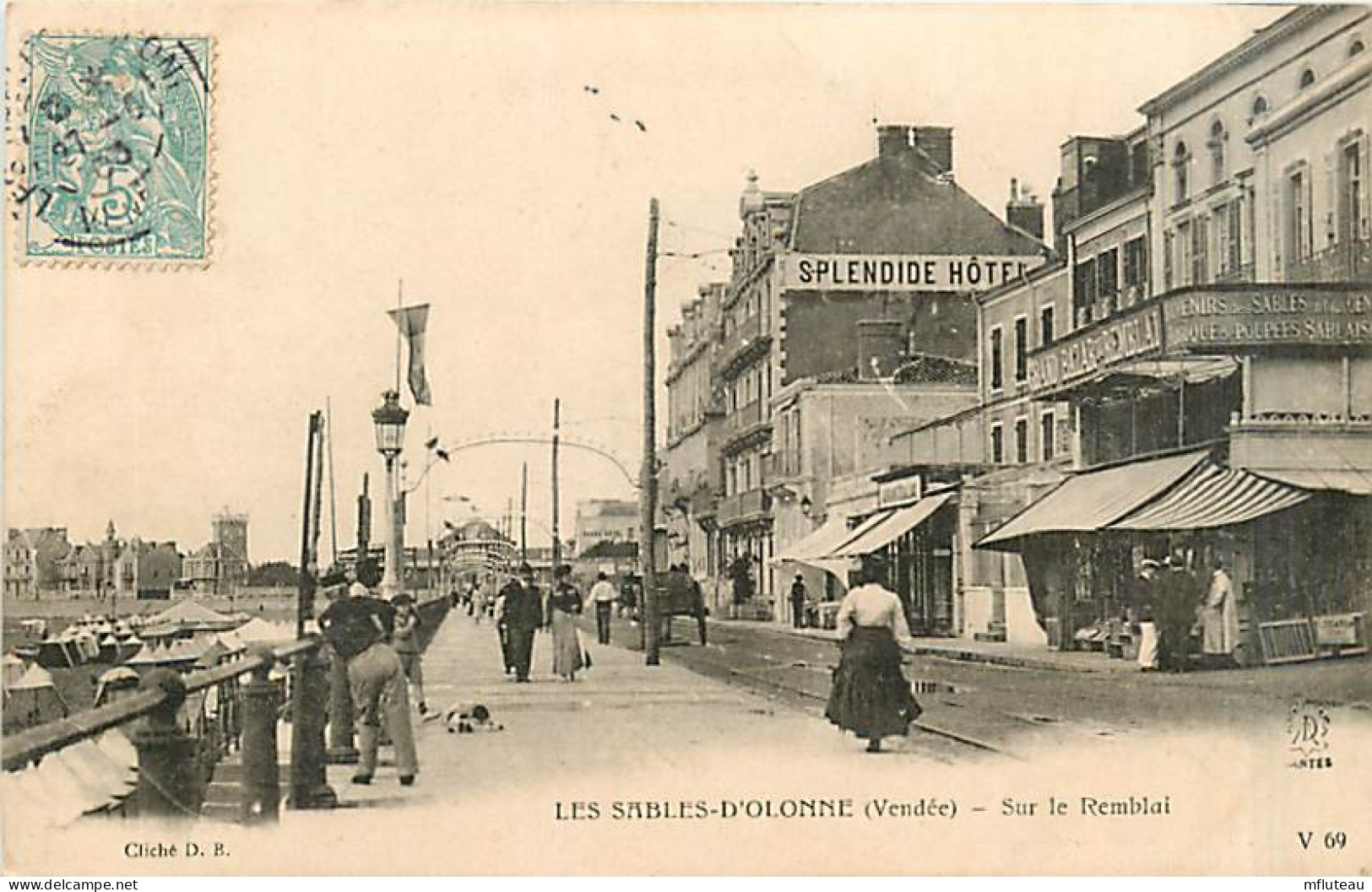 85* LES SABLES D OLONNES Sur Le Remblai                    MA97,0718 - Sables D'Olonne