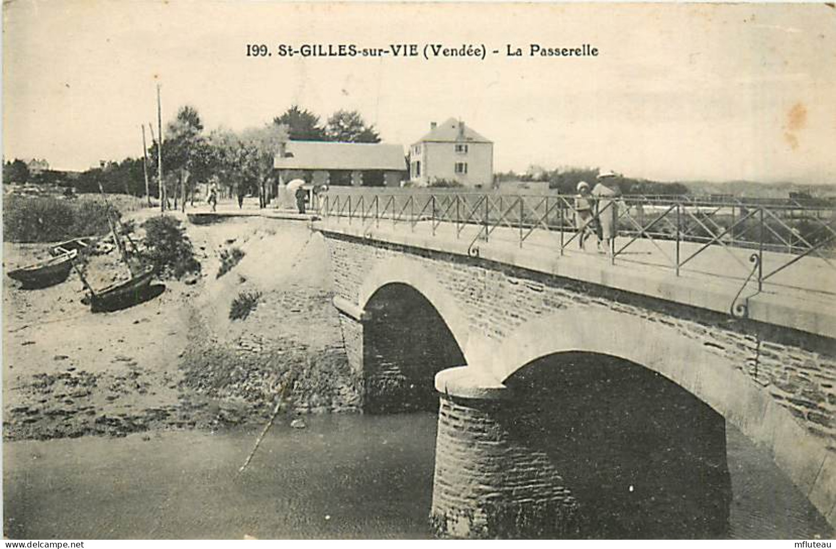 85* ST GILLES SUR VIE  Passerelle                MA97,0707 - Saint Gilles Croix De Vie