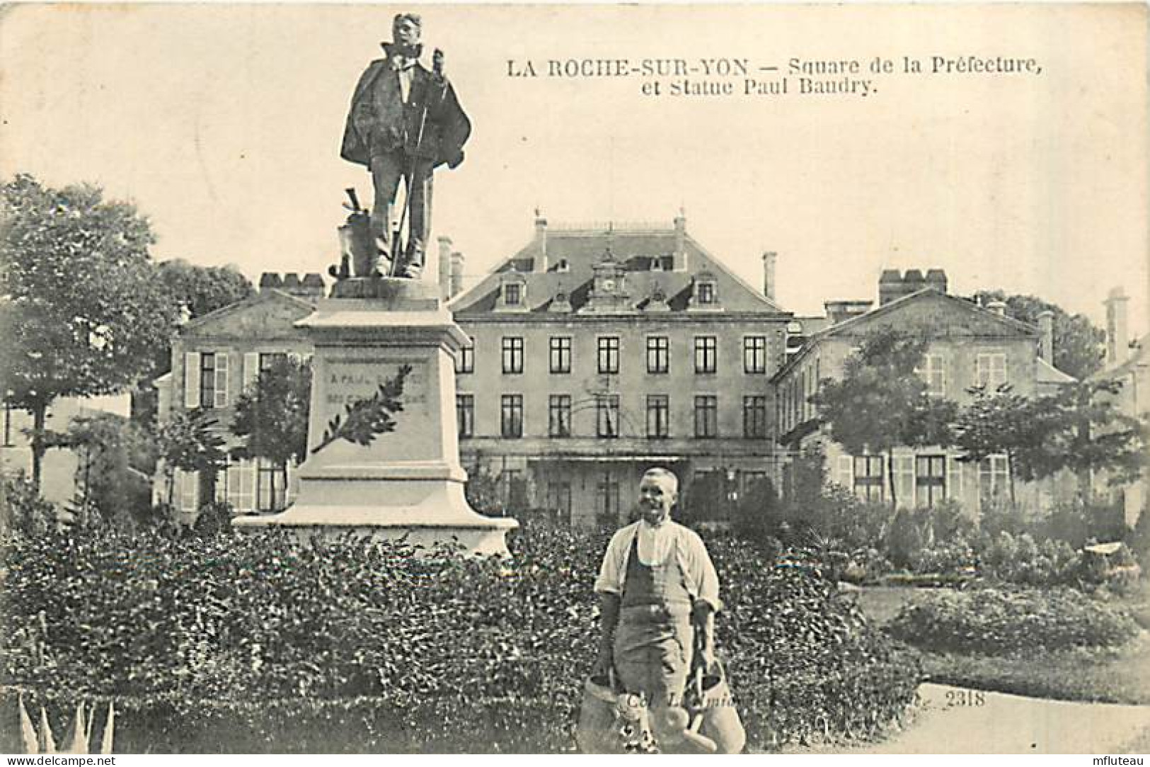 85* LA ROCHE SUR YON Statue  Baudry                    MA97,0684 - La Roche Sur Yon