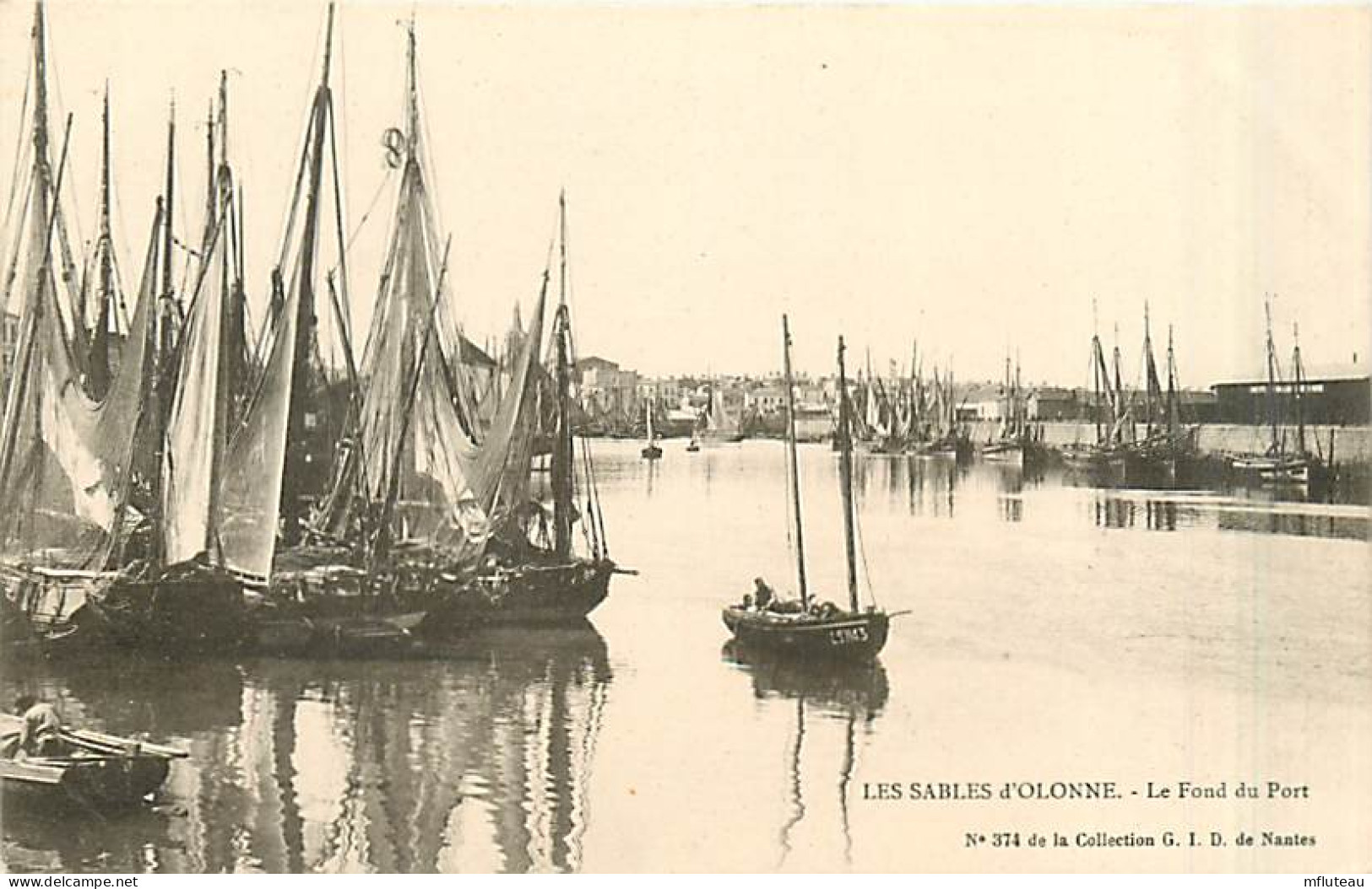 85* LES SABLES D OLONNES Fond Du Port                    MA97,0656 - Sables D'Olonne